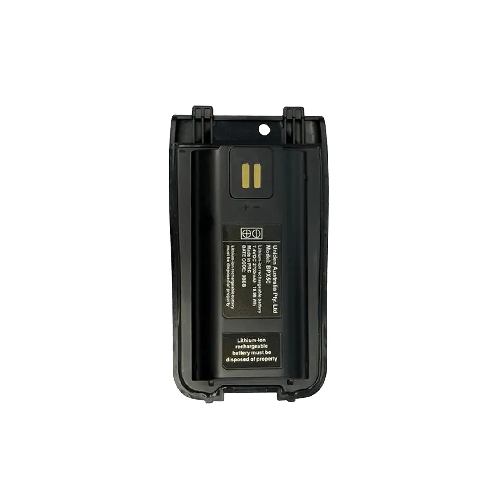 Uniden BPX50 Battery Replacement for XTRAK 50 / XTRAK 50 Pro UHF Radios