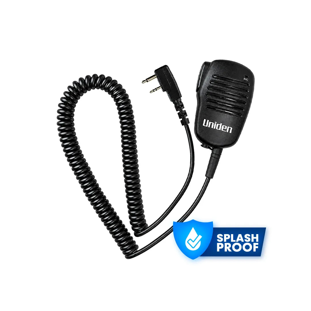 UNIDEN SM850 - Splashproof Speaker Microphone for UH810S Series Radios