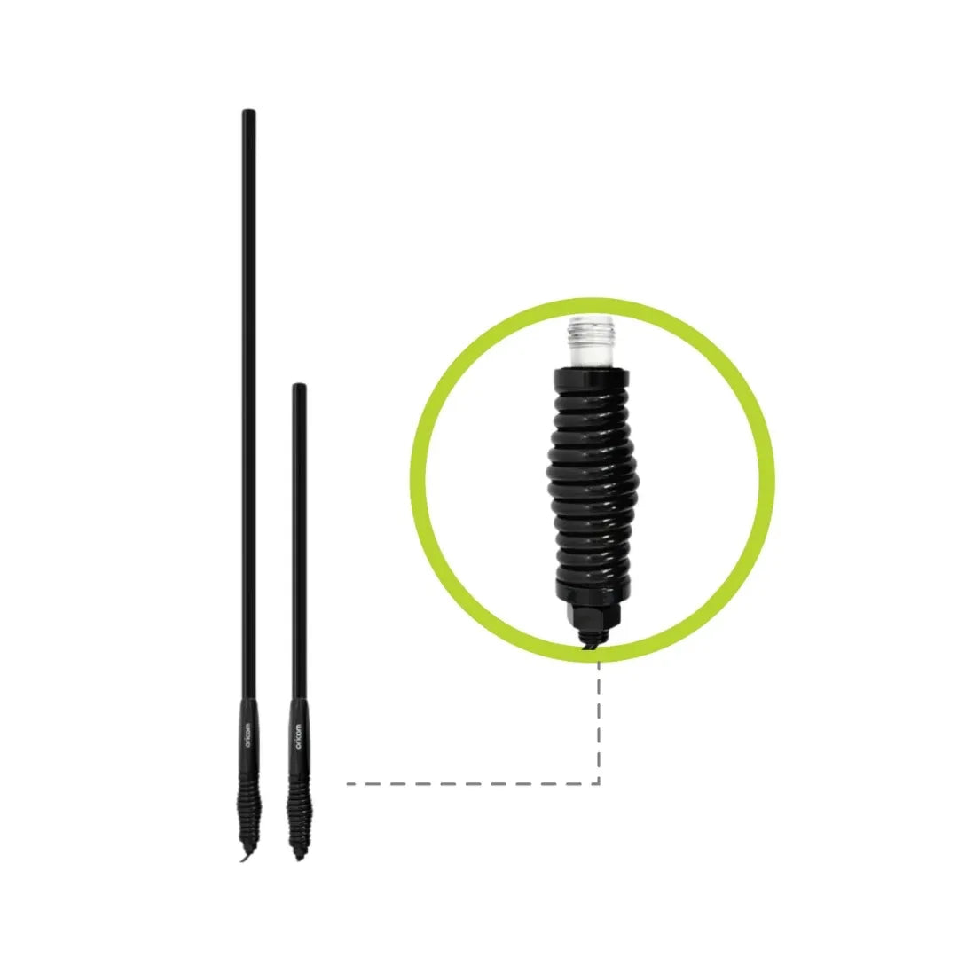 Oricom ANU806AT 2-in-1 All-Terrain UHF CB Antenna for Low/High Gain (3dBi/6.5dBi)