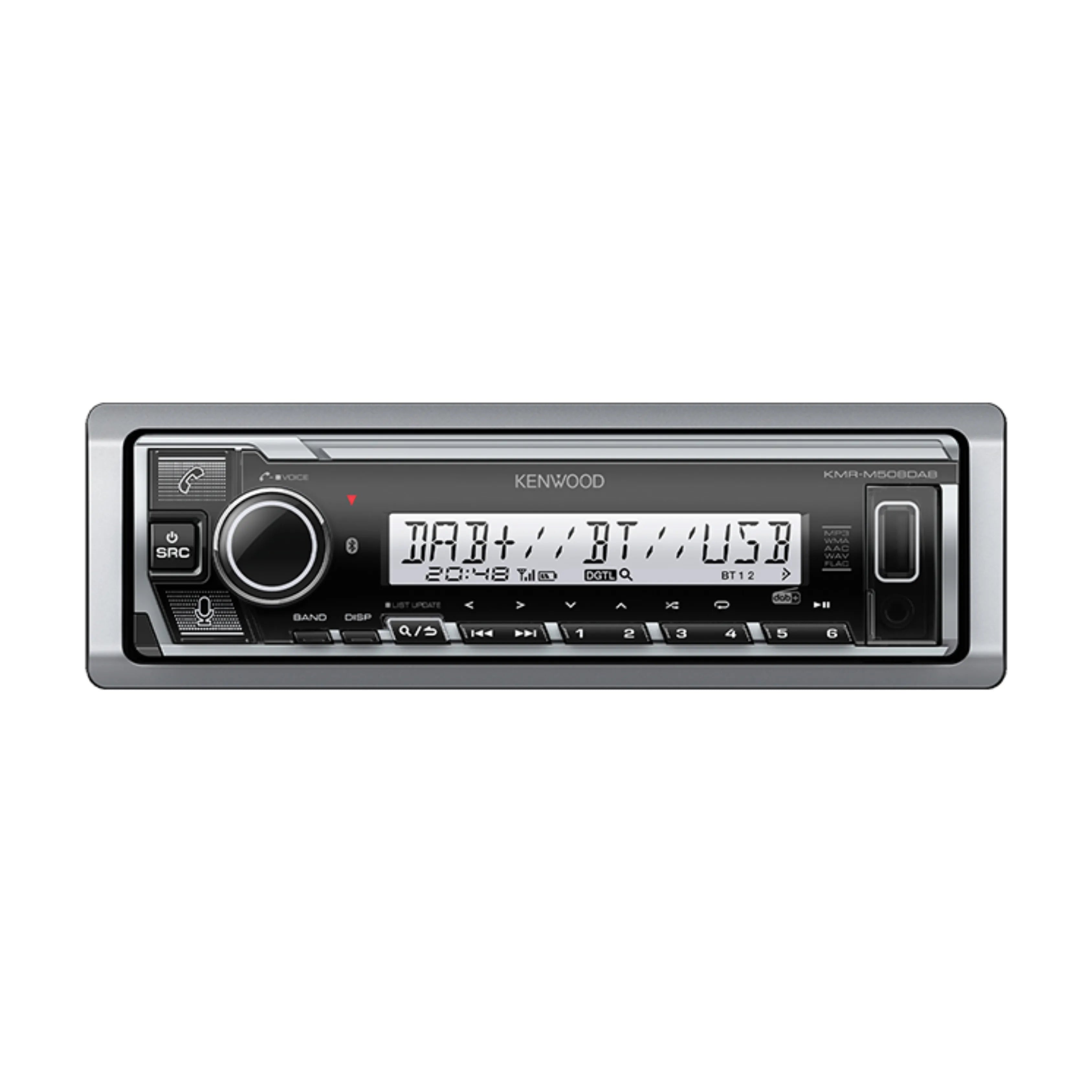 KENWOOD KMR-M508DAB - Marine Mechless DAB+ Radio