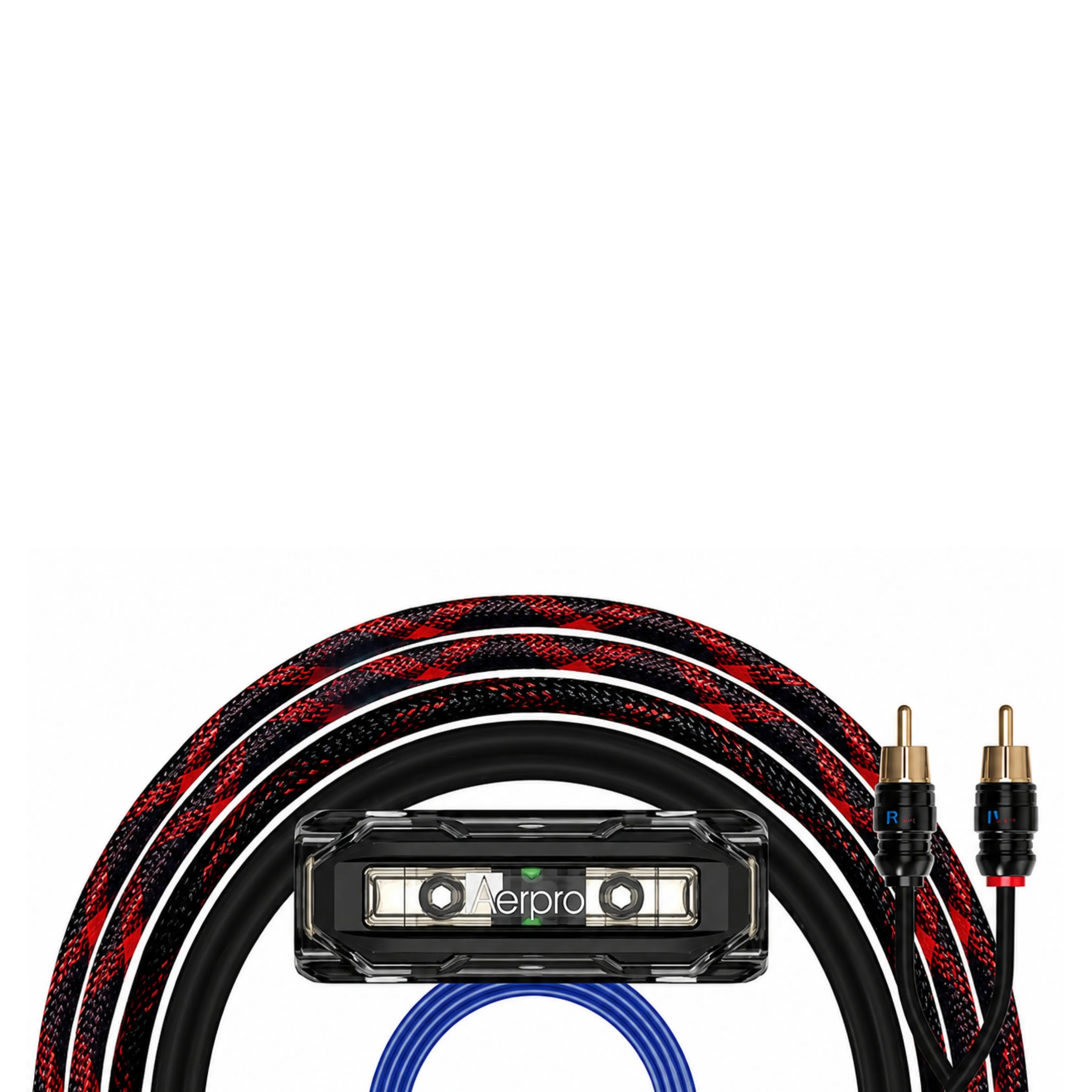 Aerpro AOFC28 2-Channel 8AWG OFC Amp Install Kit 700W Maxcor