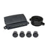 AXIS APS401B - 4-Sensor Parking System with Selectable Buzzer Volume and Dual Mounting