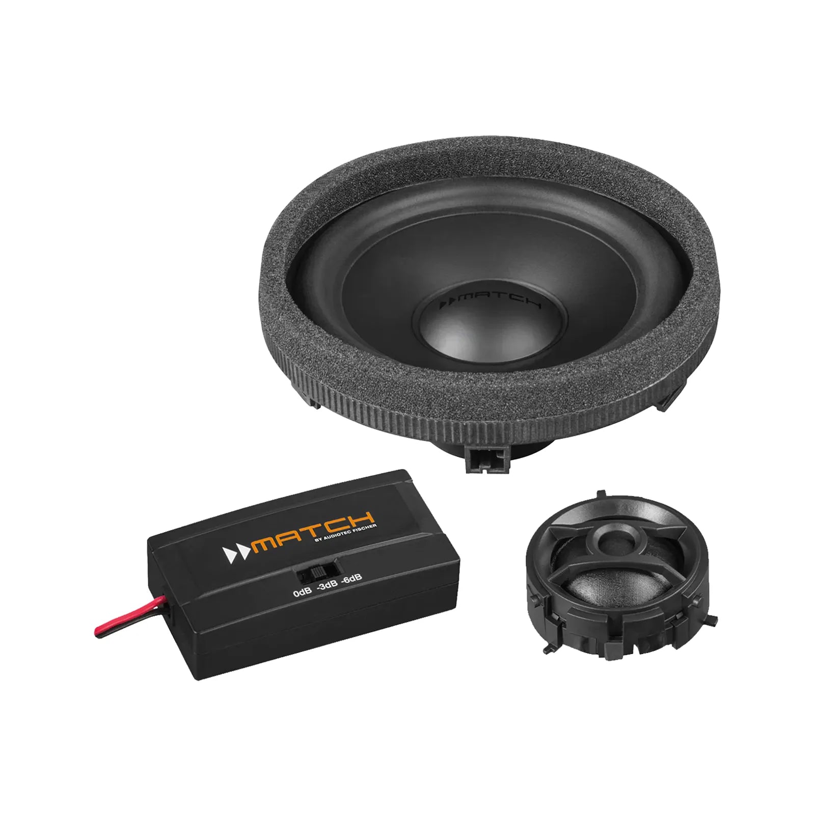 MATCH UP C42MB-FRT.3 - 4" 2-Way Component Speaker Set for Mercedes-Benz | 4Ω