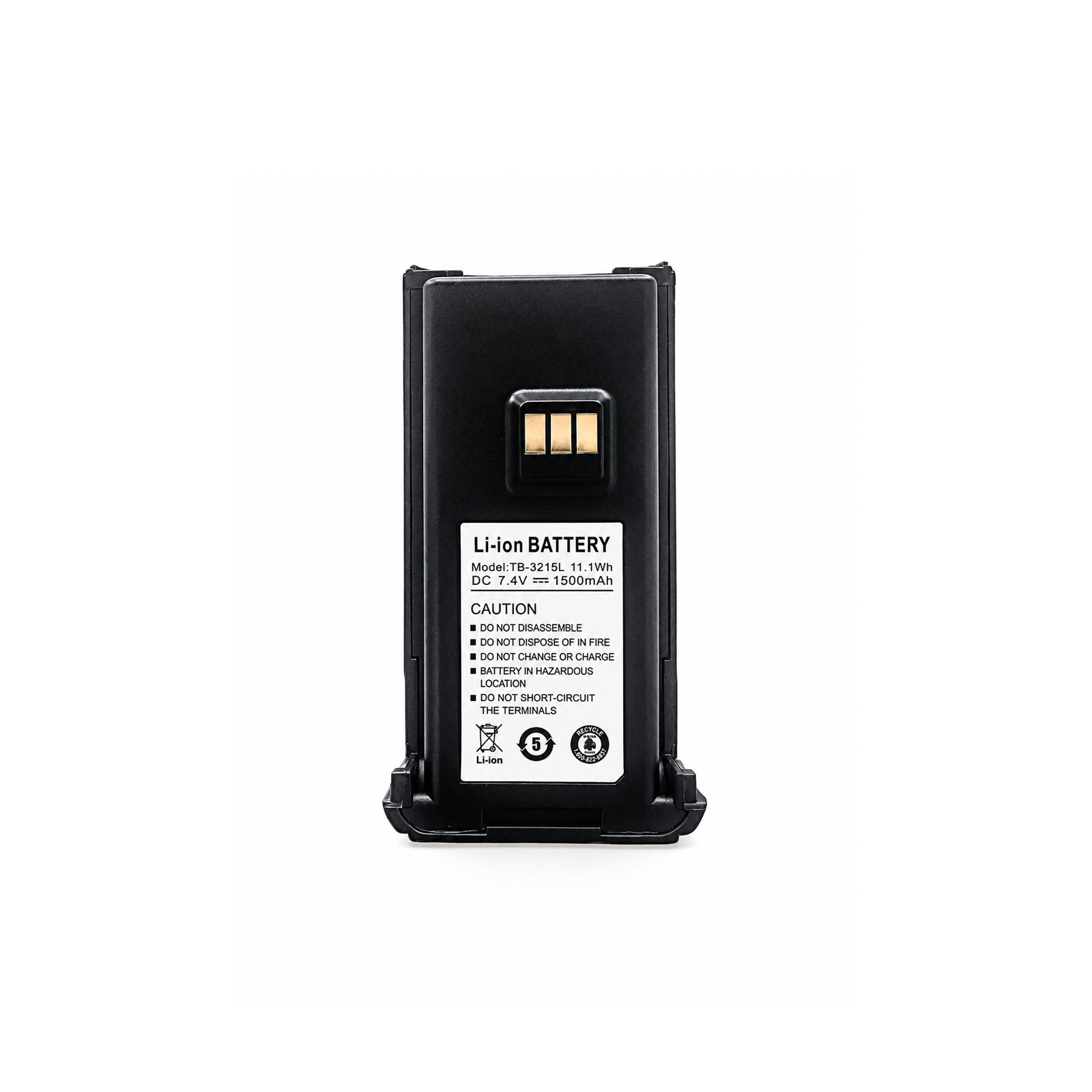 Uniden BP755 Radio Battery (8710025) - Genuine Rechargeable Battery Pack for Uniden UH-755 UH-755DLX Handheld UHF CB Radios