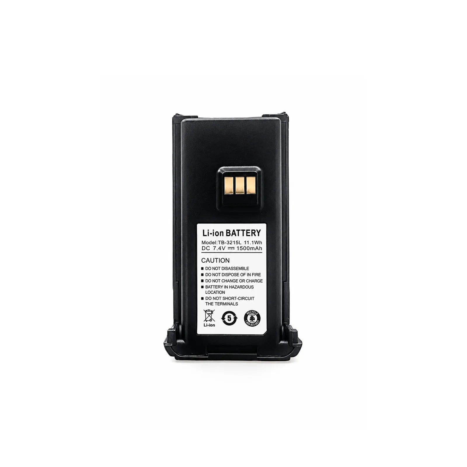 Uniden BP755 Radio Battery (8710025) - Genuine Rechargeable Battery Pack for Uniden UH-755 UH-755DLX Handheld UHF CB Radios