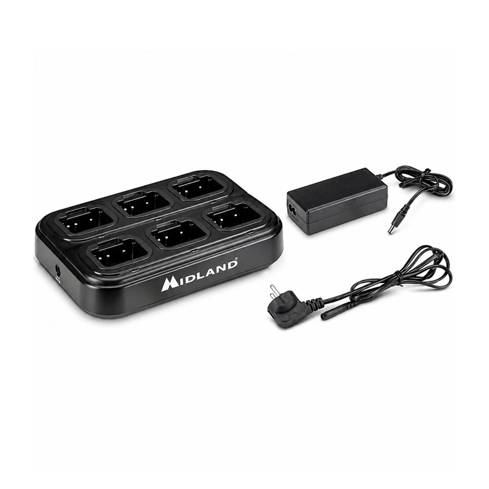 Midland CA15-6 6 Bay Drop In Multi Charger + Adaptor For G15/18/ARCTIC