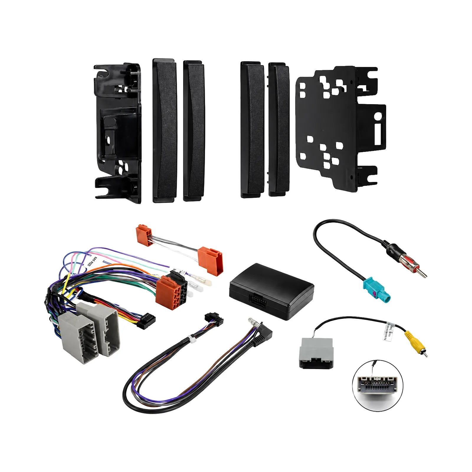AERPRO FP9236K - Install Kit to Suit Various Chrysler, Jeep & Dodge Vehicles Black
