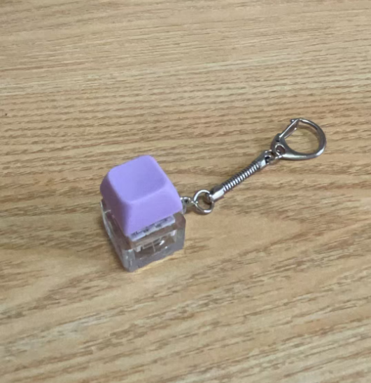 ADHIX ADXAURA - LED Light Mechanical Keycap Keychain Fidget Clicker