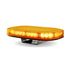 LED Autolamps LB246AM 12/24V Amber Emergency Mini Light Bar Amber Lens With Amber LEDs 18 Selectable Flash Patterns