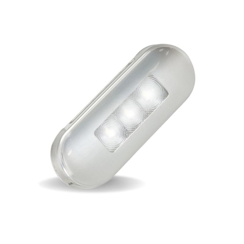 LED Autolamps 86WMB 12-24V LED Front Marker Light Stainless Steel Bezel