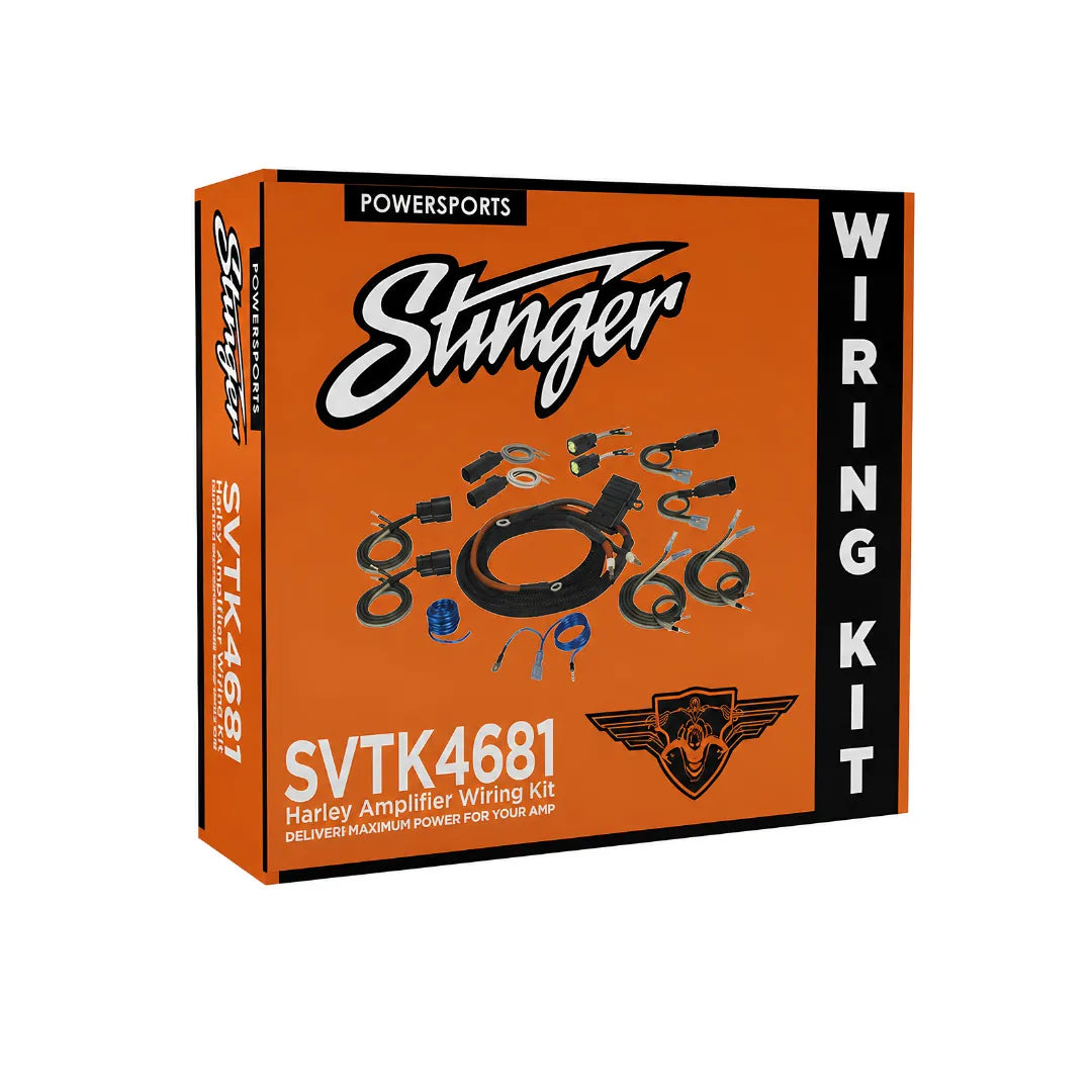 Stinger SVTK4681 PowerSports Harley 2/4CH Amplifier Wiring Kit