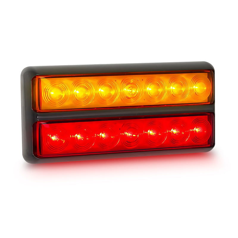 LED Autolamps 207BAR4P 12V Stop/Tail/Indicator Lamp Connector Plug 14 Square LED