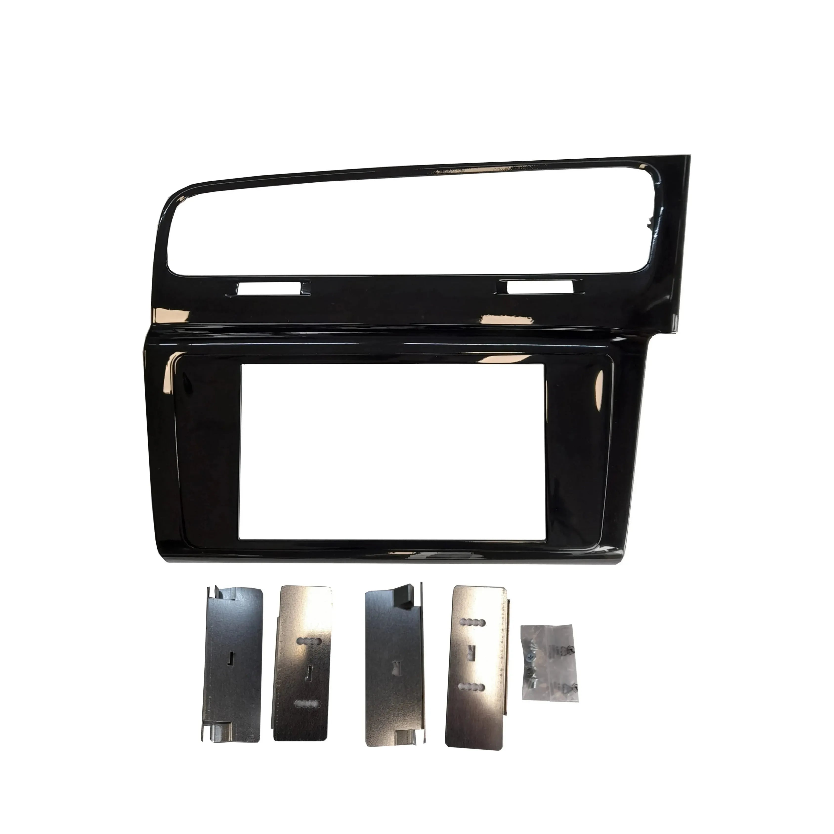 Stinger SFDVW01 Double DIN Gloss Black Fascia Kit Suit Volkswagen Golf 7 2014 - 2018