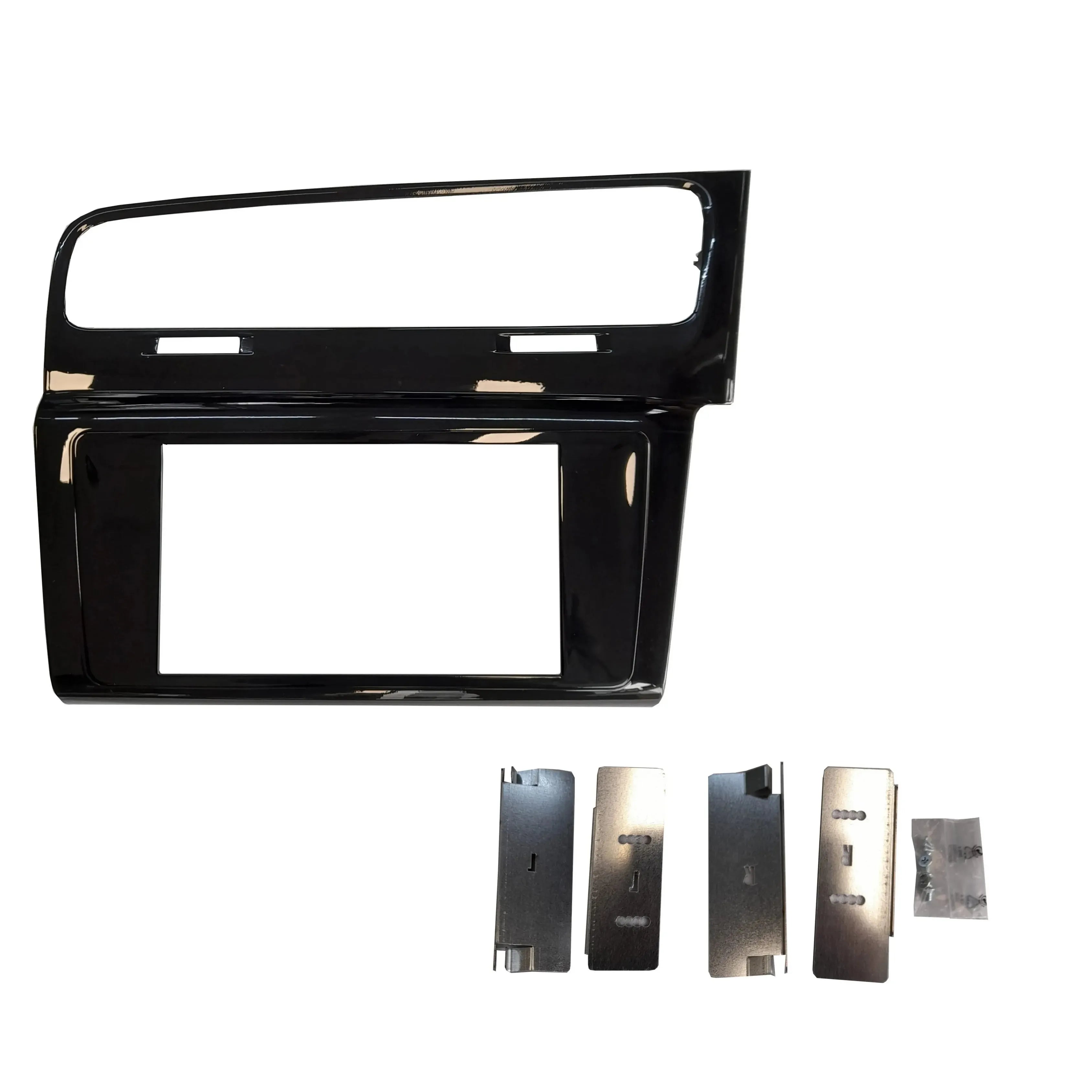 Stinger SFDVW01 Double DIN Gloss Black Fascia Kit Suit Volkswagen Golf 7 2014 - 2018