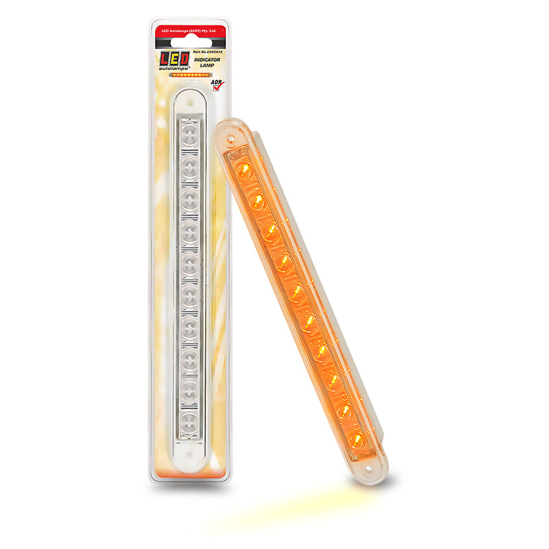 LED Autolamps 235CA12 LED Recessed Amber 235Mm