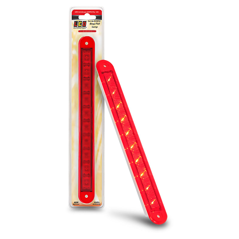 LED Autolamps 235R24 LED Rear Stop Tail Light Red 24V