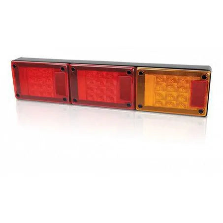 HELLA 2430 Rear Triple Jumbo-S LED Combination Lamp - Twin Stop/Tail &amp; Indicator 12V/24V