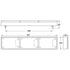 HELLA 2431 Rear Triple Jumbo-S LED Combination Lamp - Stop/Tail/Indicator/Reverse 12V/24V