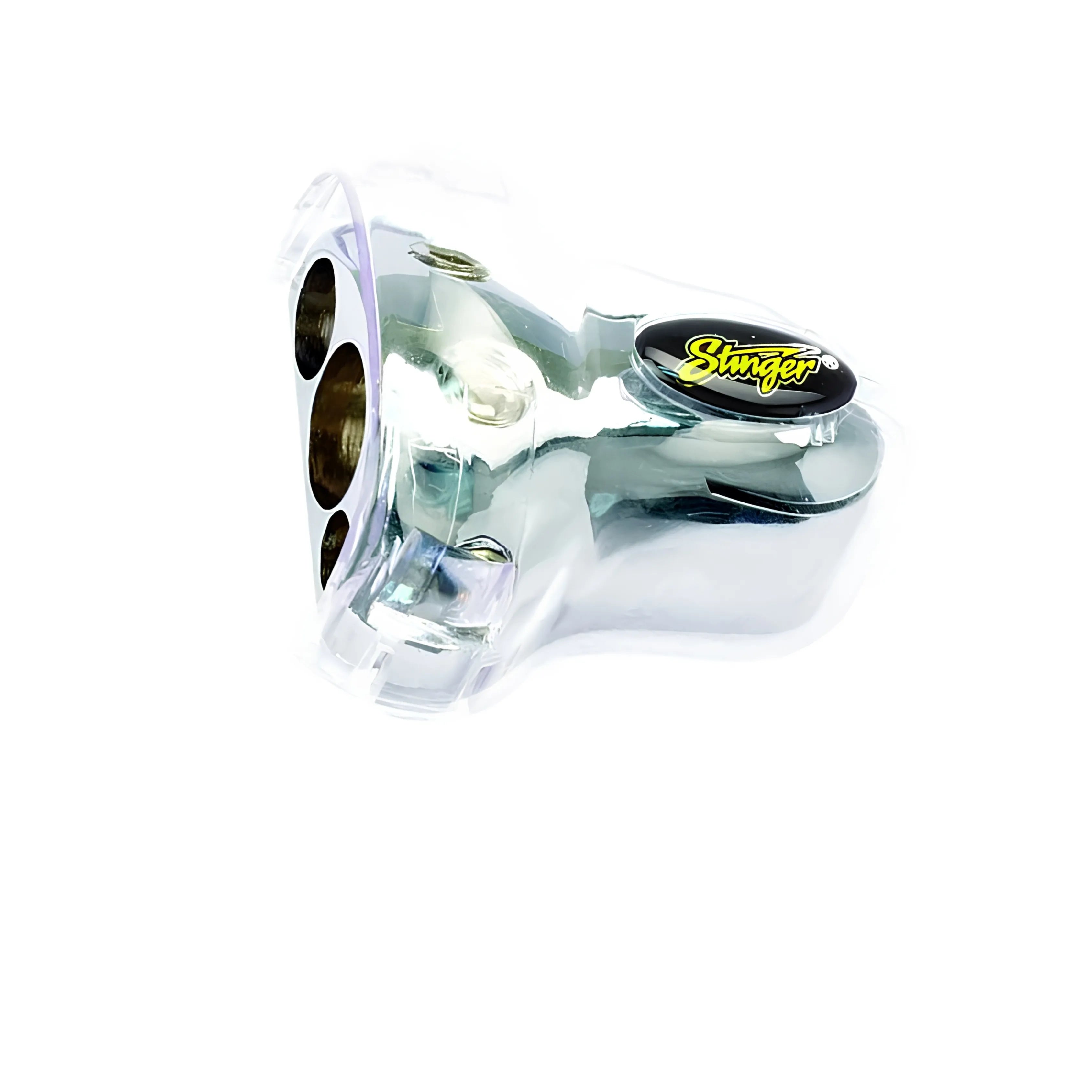 Stinger SPT53502 0 Gauge 4 Gauge Multi-Output Battery Terminal Chrome Perspex