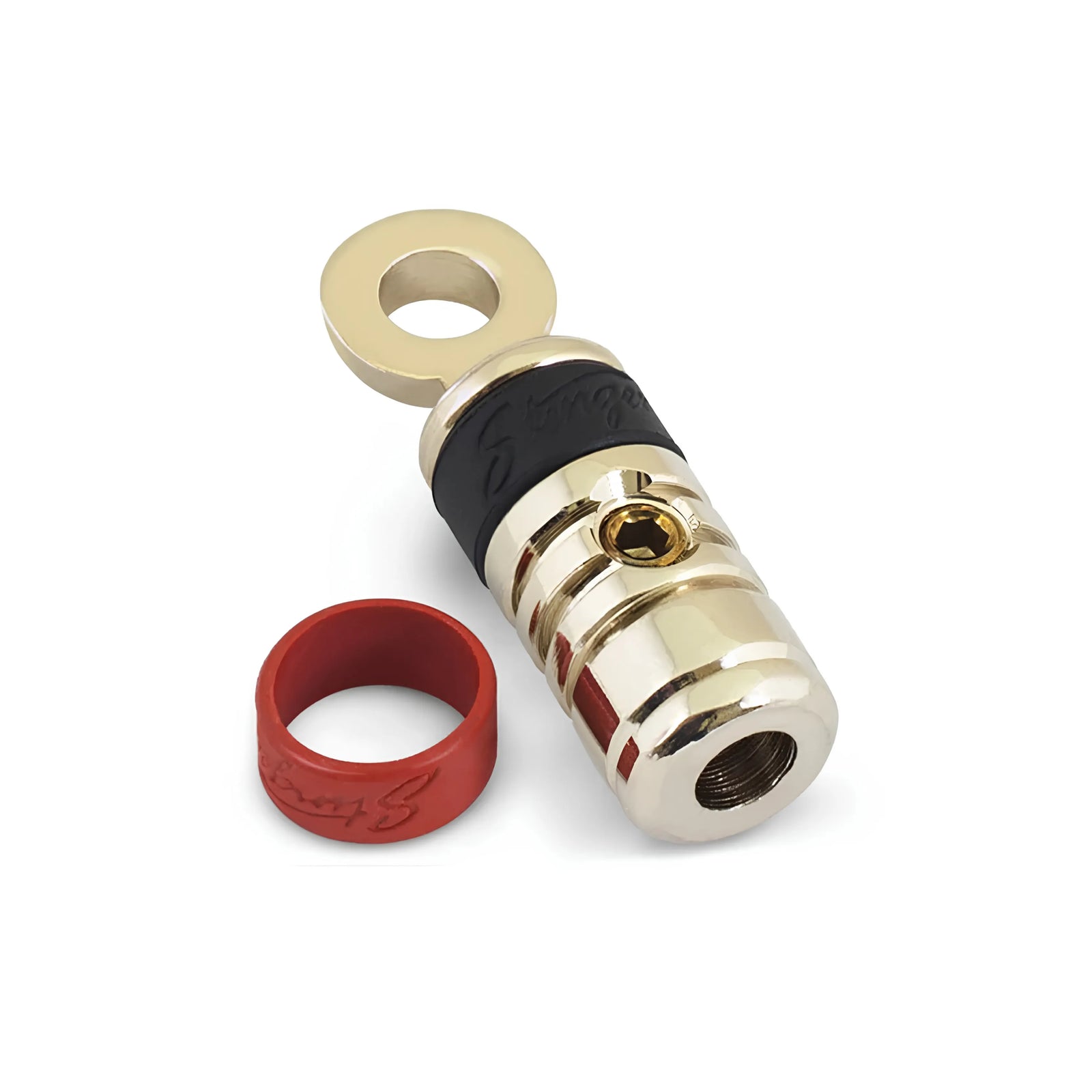 Stinger SPT828 8GA Grub Screw Gold Ring Terminal