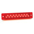 LED Autolamps 25R12 12V Slimline LED Stop/Tail Lamp With Red Lens