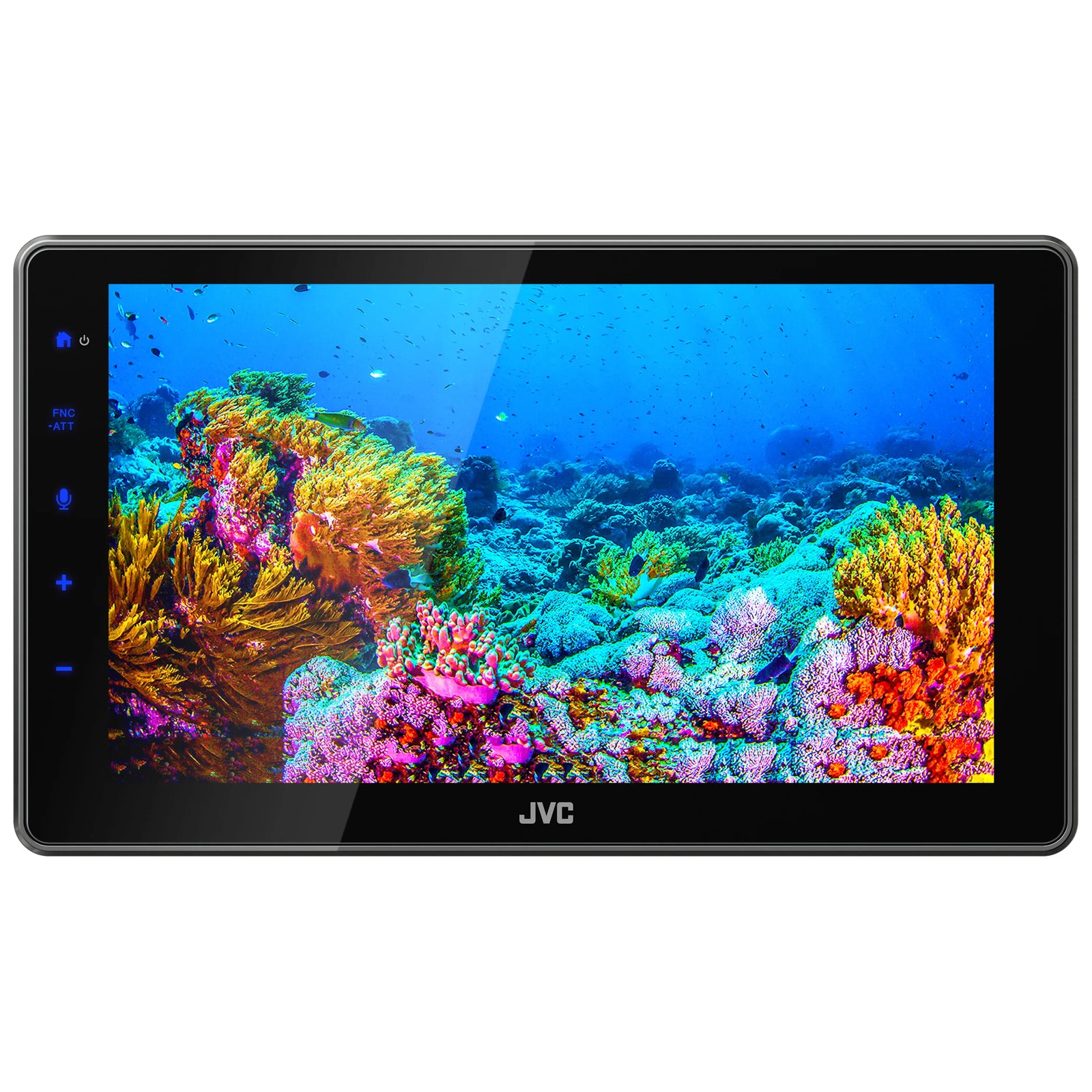 JVC KW-Z900W | 9″ Floating HD Touchscreen Receiver – Wireless Apple CarPlay & Android Auto with Flexible Mount