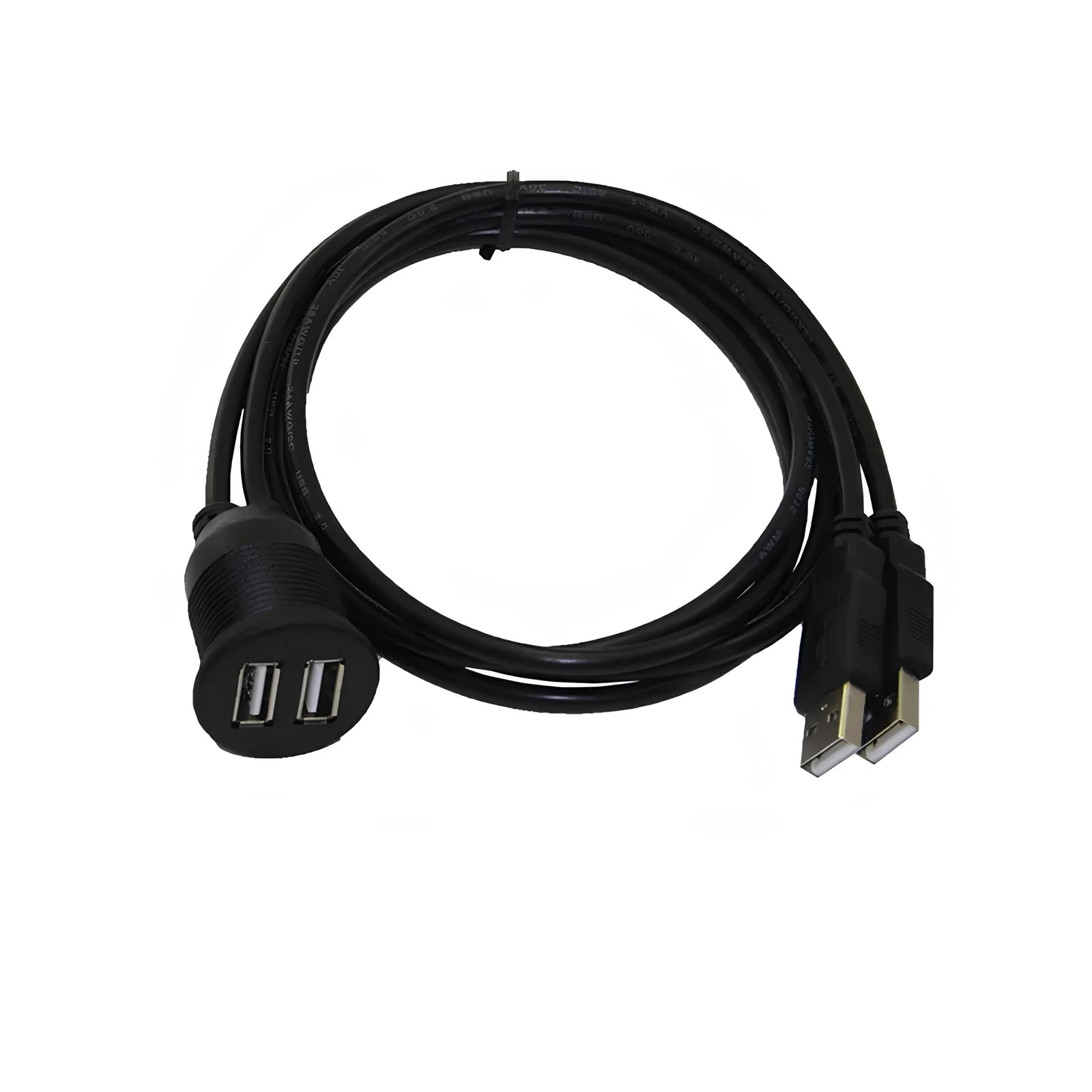 Stinger IPUSBD6 InstallPRO Dual USB Flush Extension Kit - 6Ft.