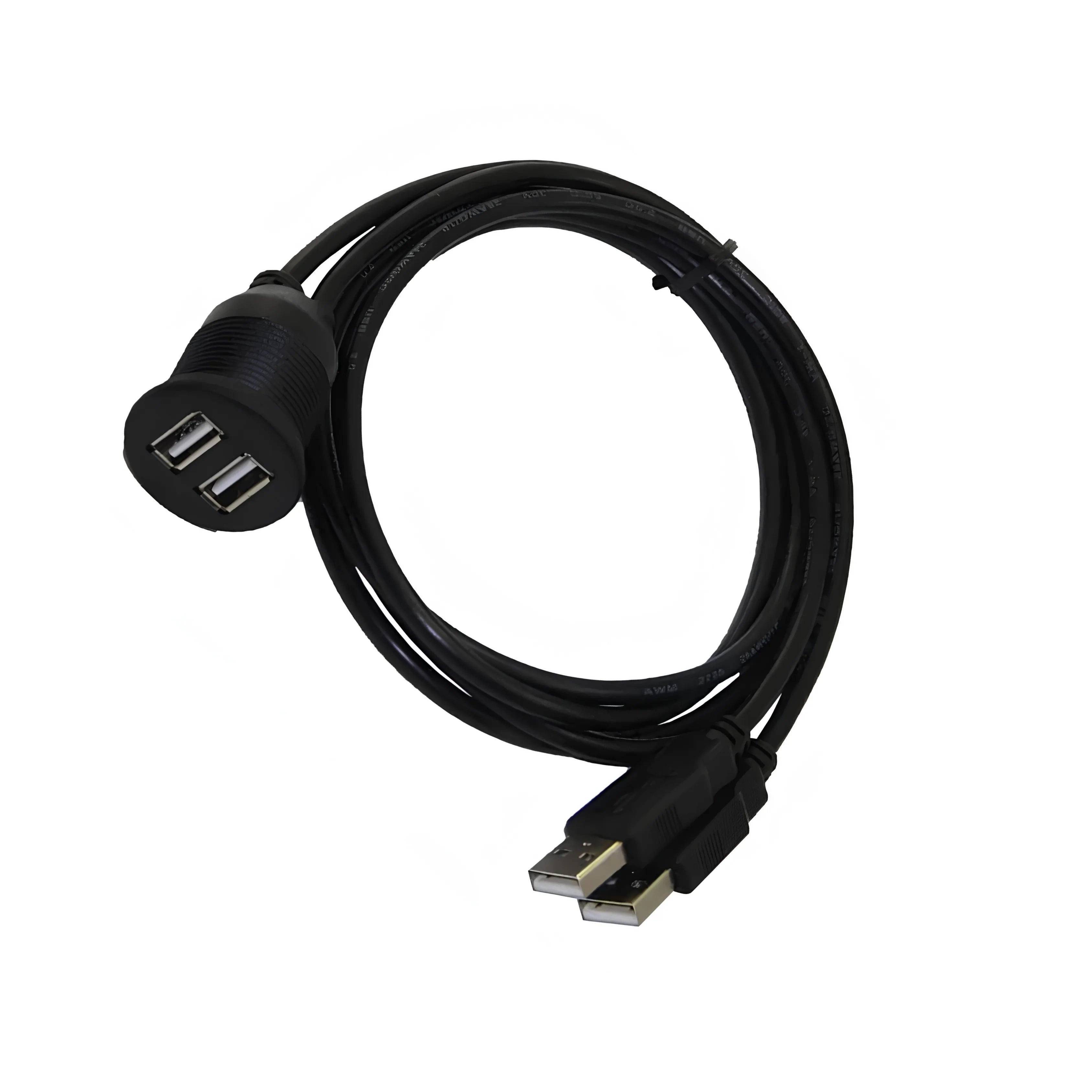 Stinger IPUSBD6 InstallPRO Dual USB Flush Extension Kit - 6Ft.