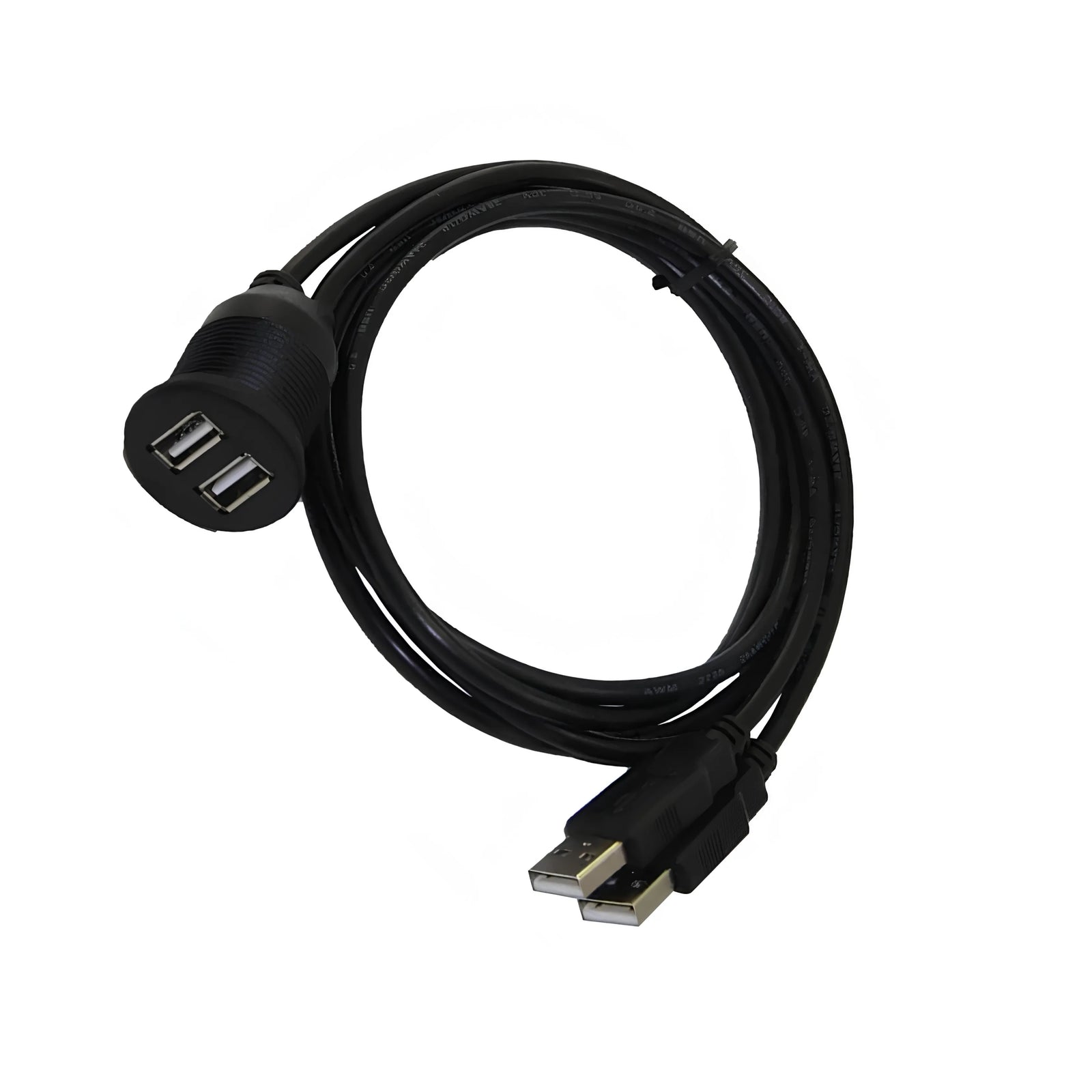 Stinger IPUSBD6 InstallPRO Dual USB Flush Extension Kit - 6Ft.