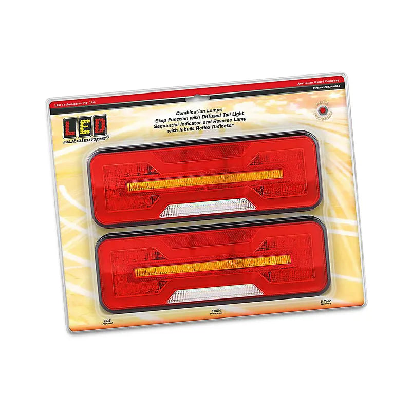 LED Autolamps 284ARWM-2 MultiVolt Stop/Tail/Indicator/Reverse LHS RHS Light