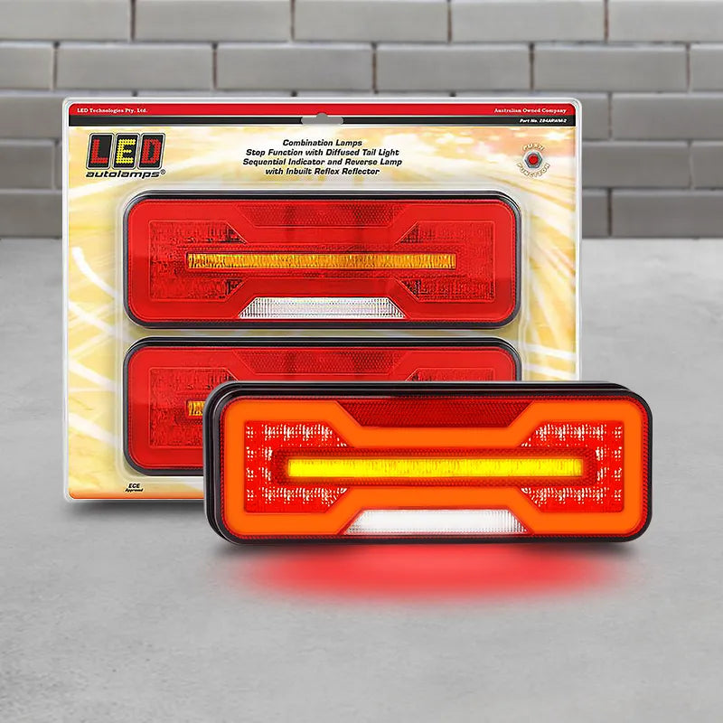 LED Autolamps 284ARWM-2 MultiVolt Stop/Tail/Indicator/Reverse LHS RHS Light