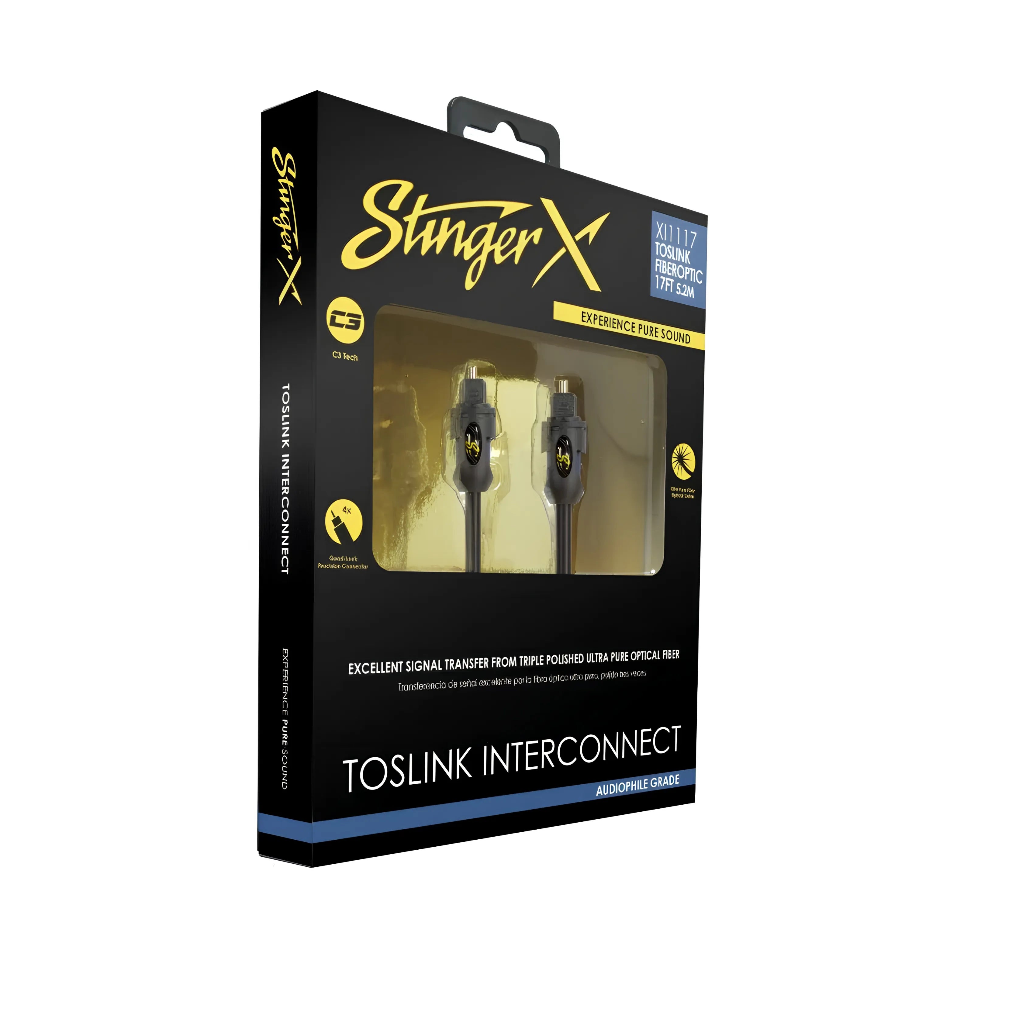 Stinger XI1117 X Series 17ft Toslink Optical Interconnect