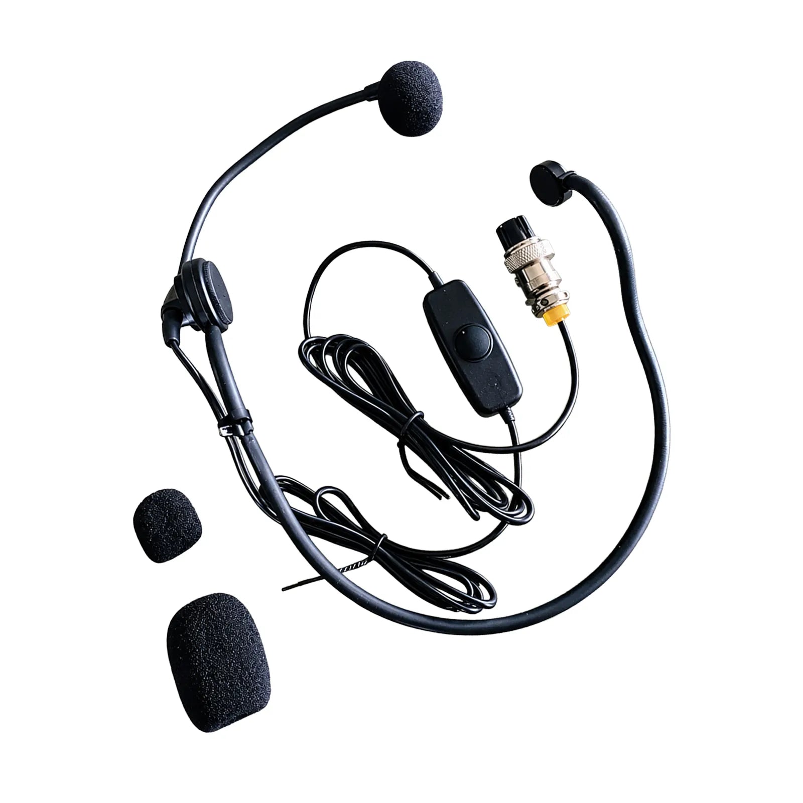Ready2Talk HS36KR Left Side Headset with LED On/Off Light