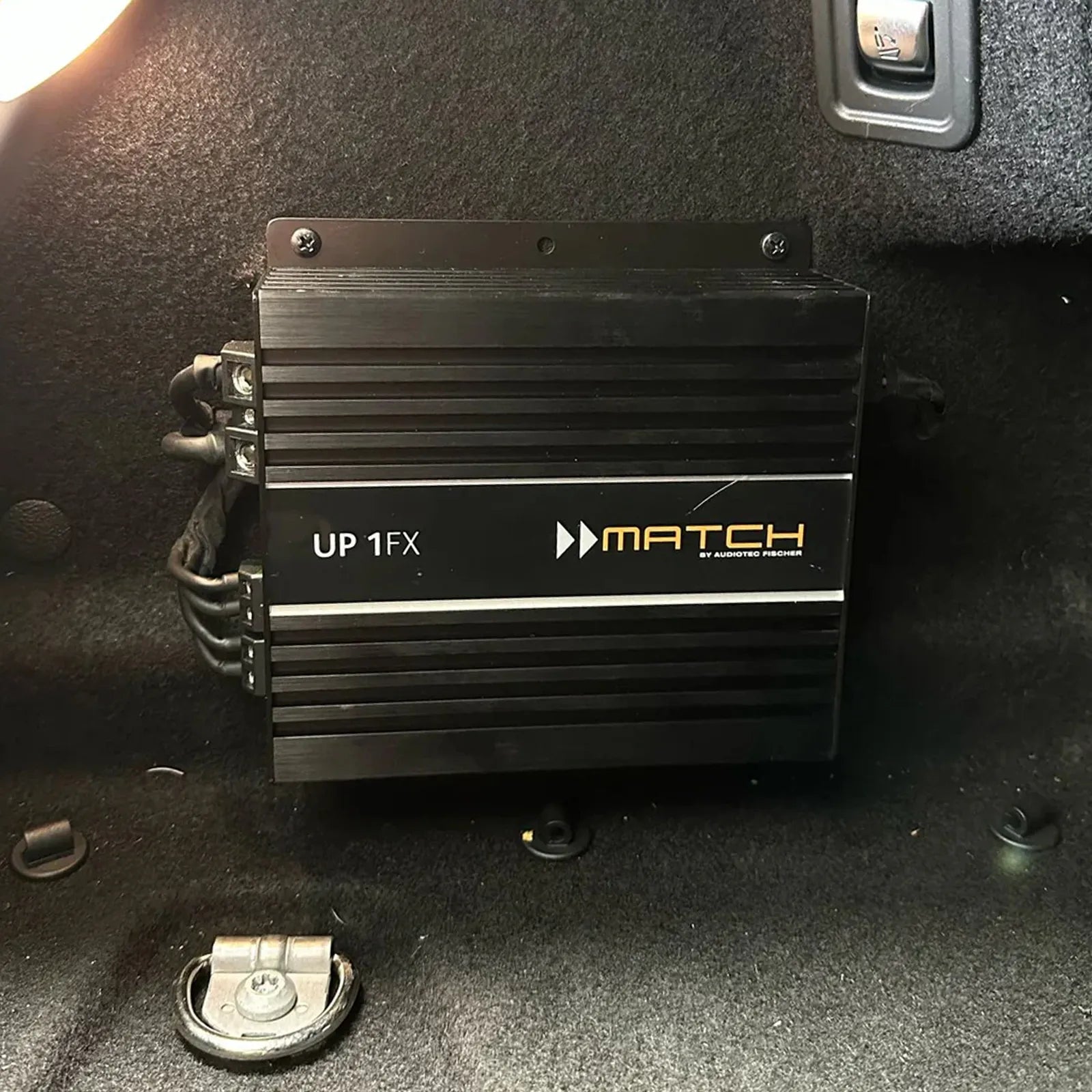 MATCH UP 1FX - 1 Channel Compact Digital High-Power Amplifier | 1Ω Stable