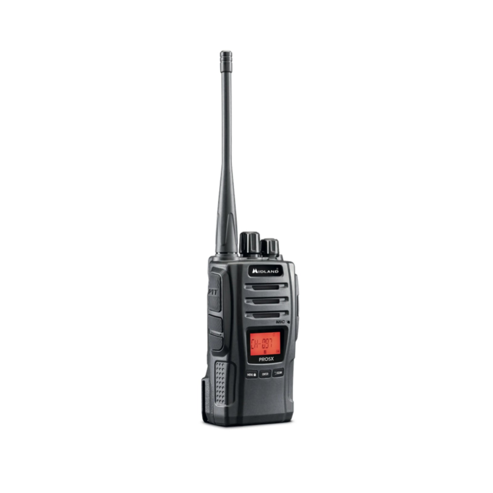 Midland PRO5X-2TP - 5W Tradies Pack Twin UHF CB/LMR Handheld Radio Bundle