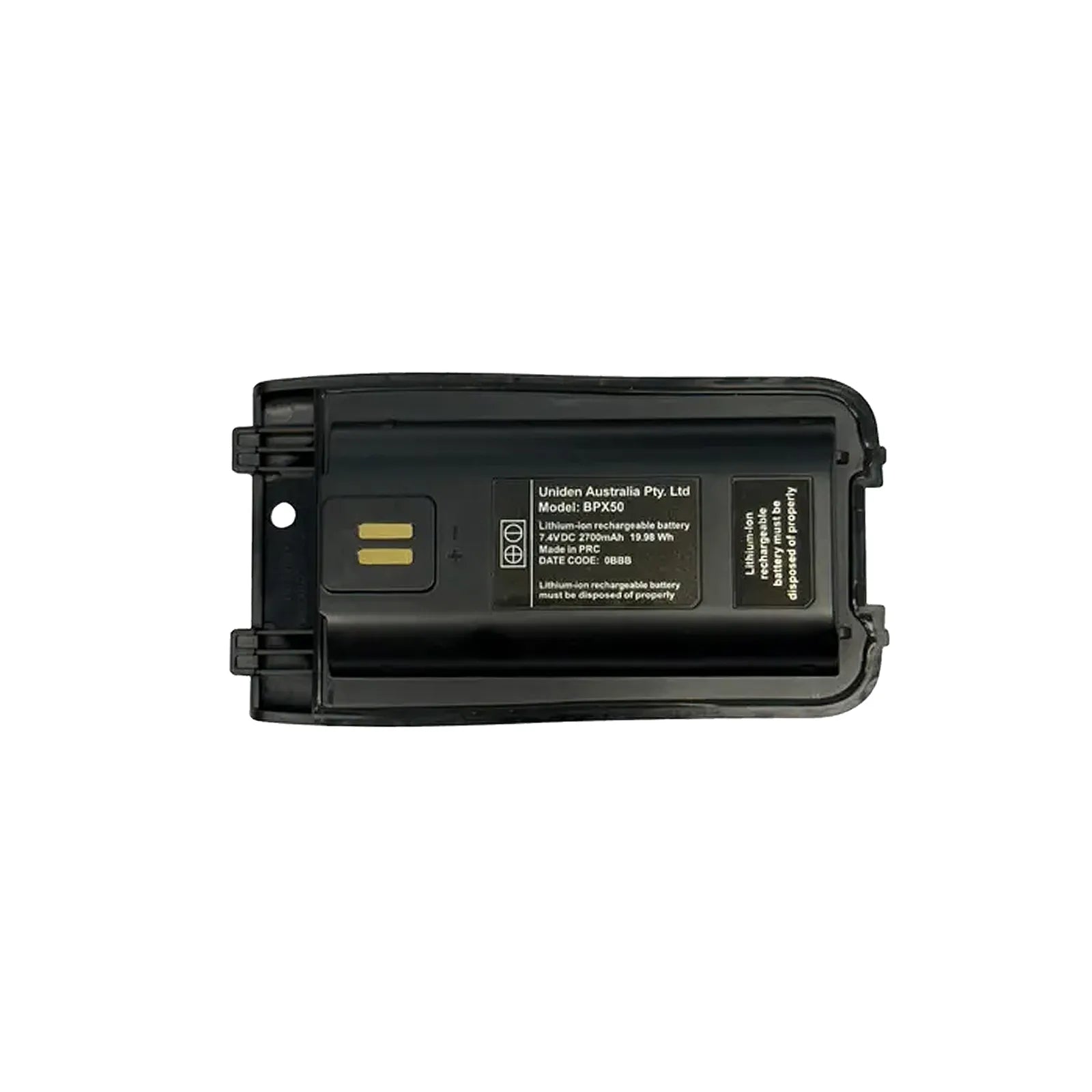 Uniden BPX50 Battery Replacement for XTRAK 50 / XTRAK 50 Pro UHF Radios