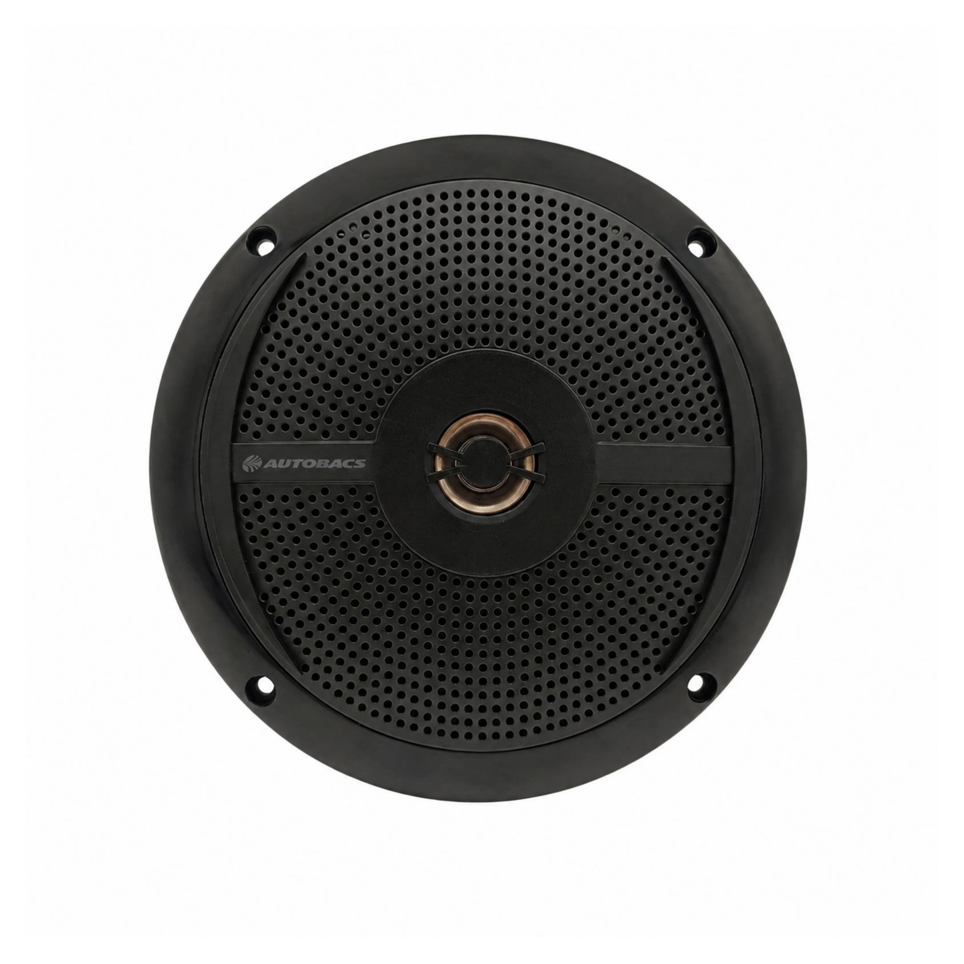 AUTOBACS M620B - 6.5 Inch 2-Way Slim Fit Marine Speakers - Black