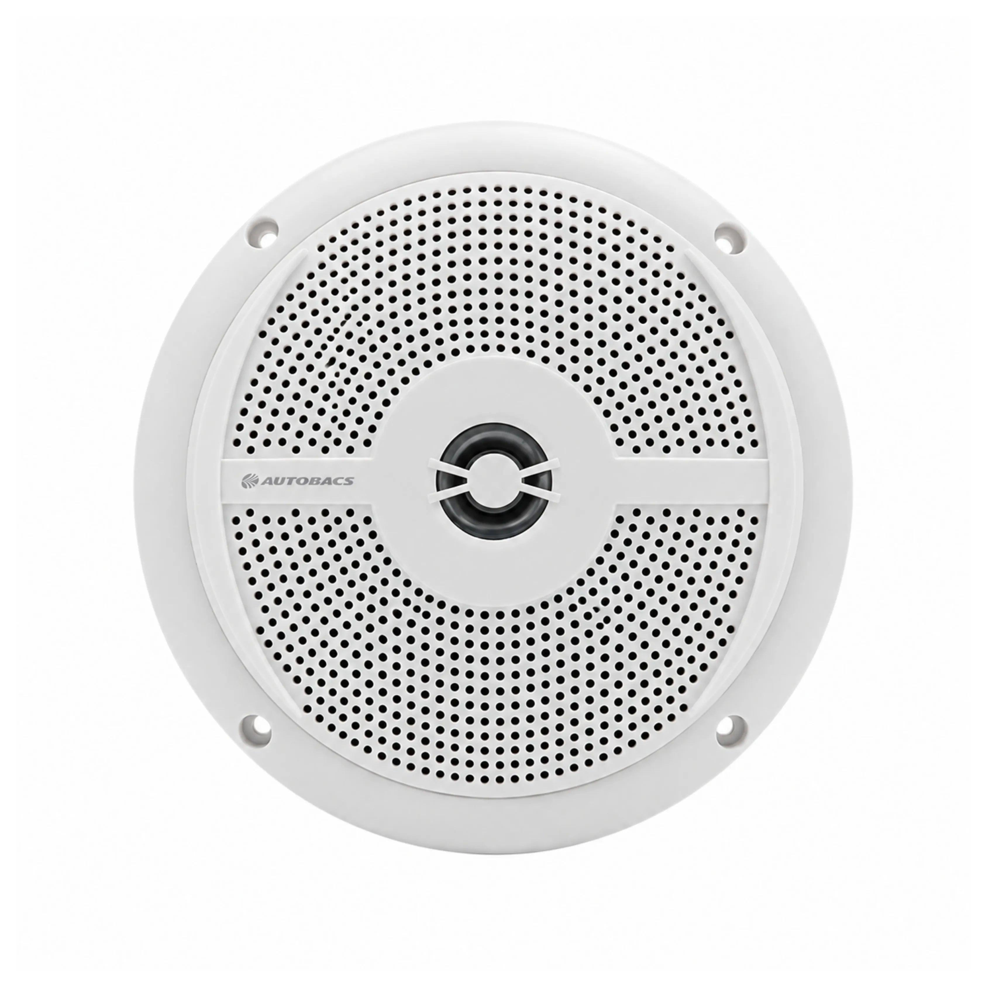 AUTOBACS M620W - 6.5 Inch 2-Way Slim Fit Marine Speakers - White