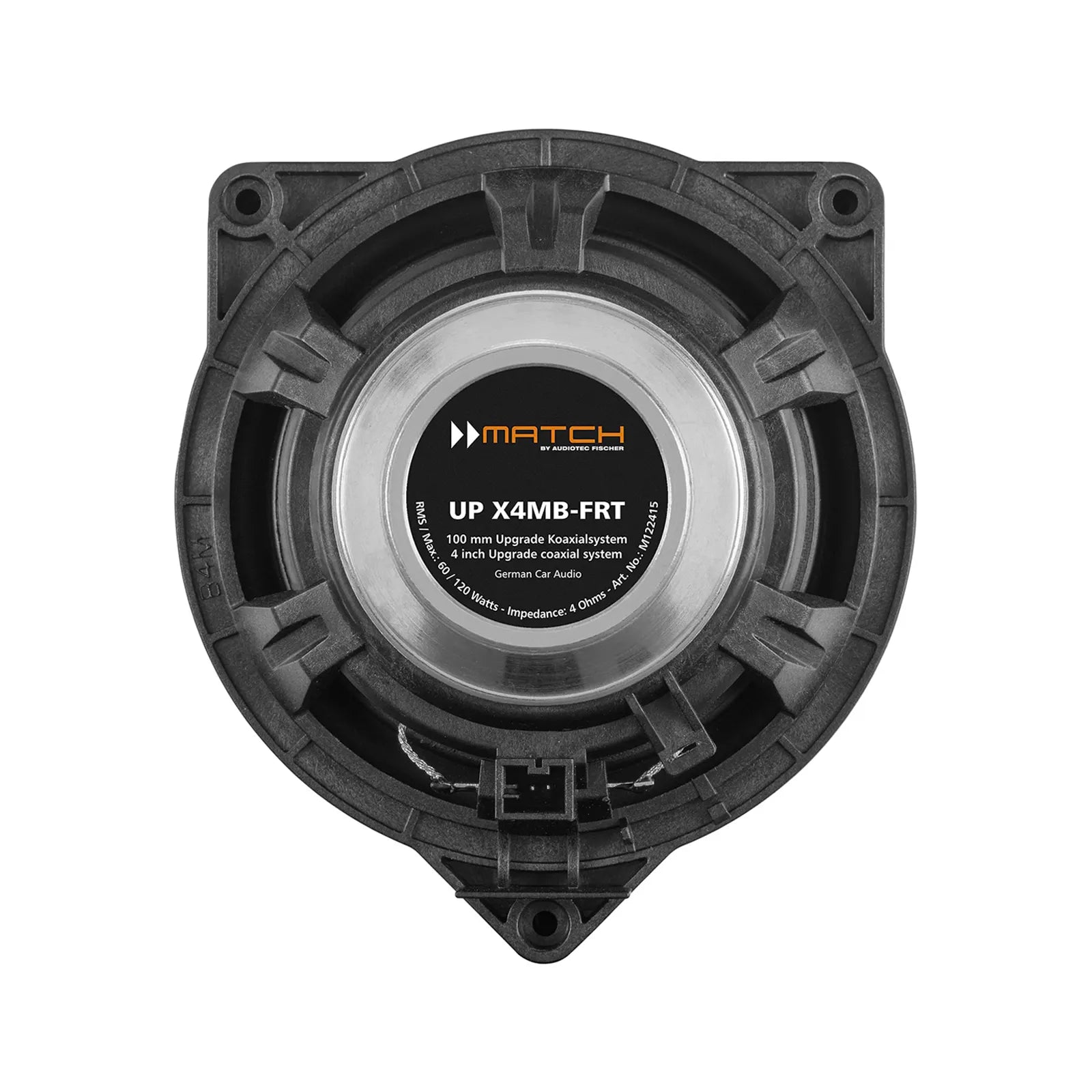 MATCH UP X4MB-FRT - 2-Way Coaxial Speaker Set for Mercedes-Benz | 4Ω