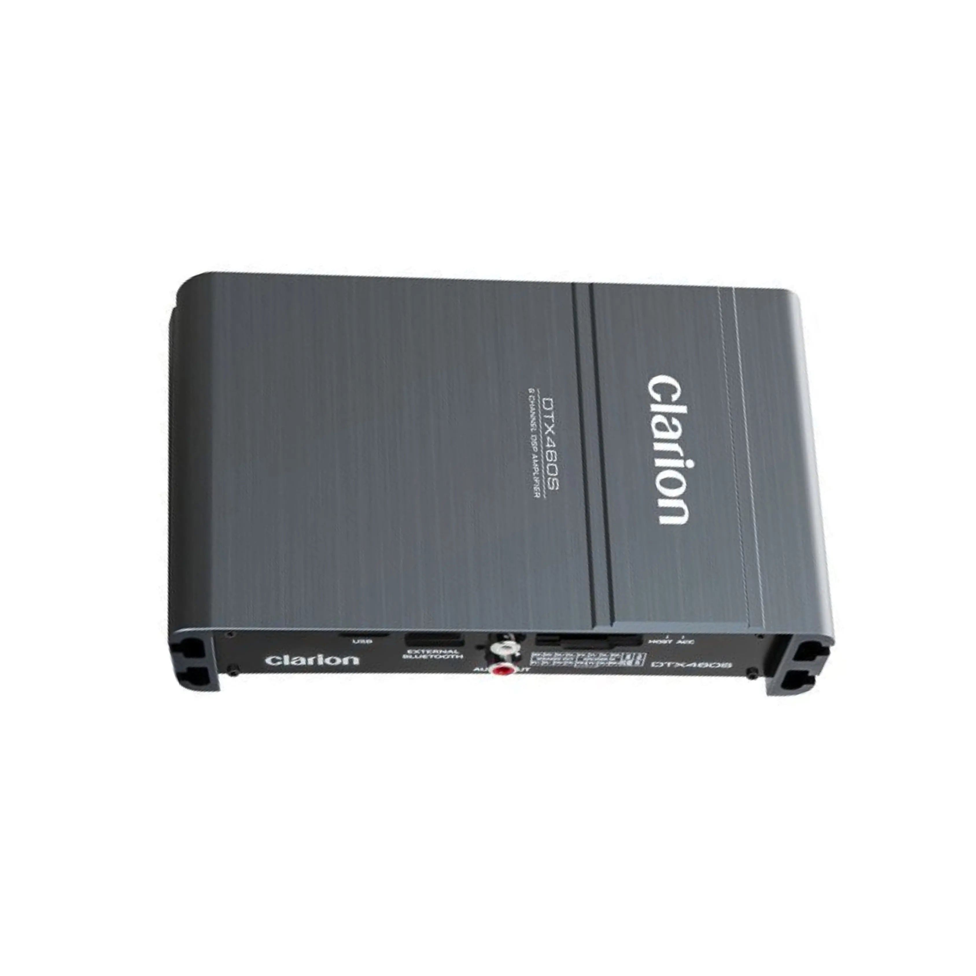 Clarion DTX460S 6-Channel DSP Car Amplifier with 31-Band EQ and High-Resolution Processing
