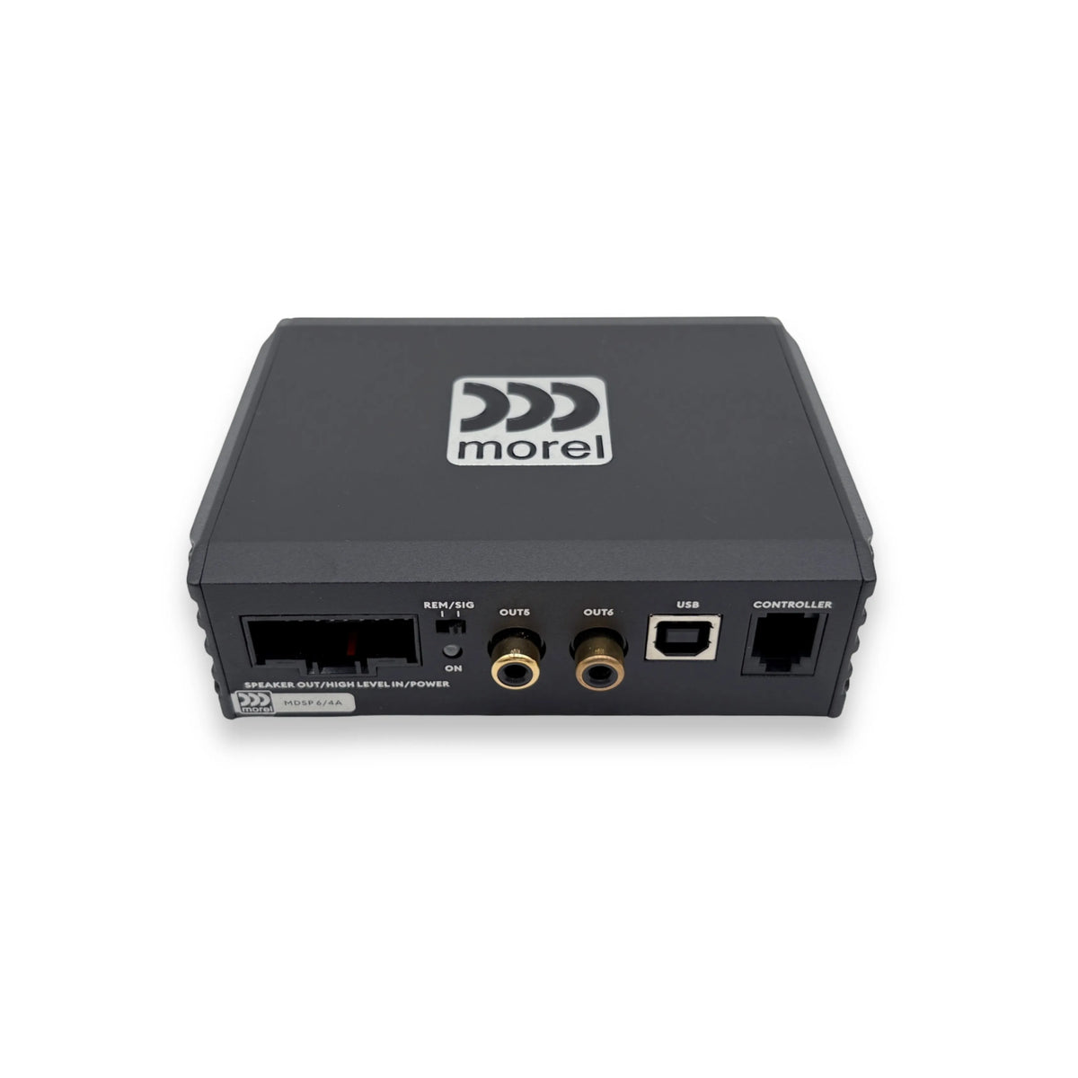 Morel MDSP64A 4-Channel Class AB DSP Amplifier with Built-In Bluetooth