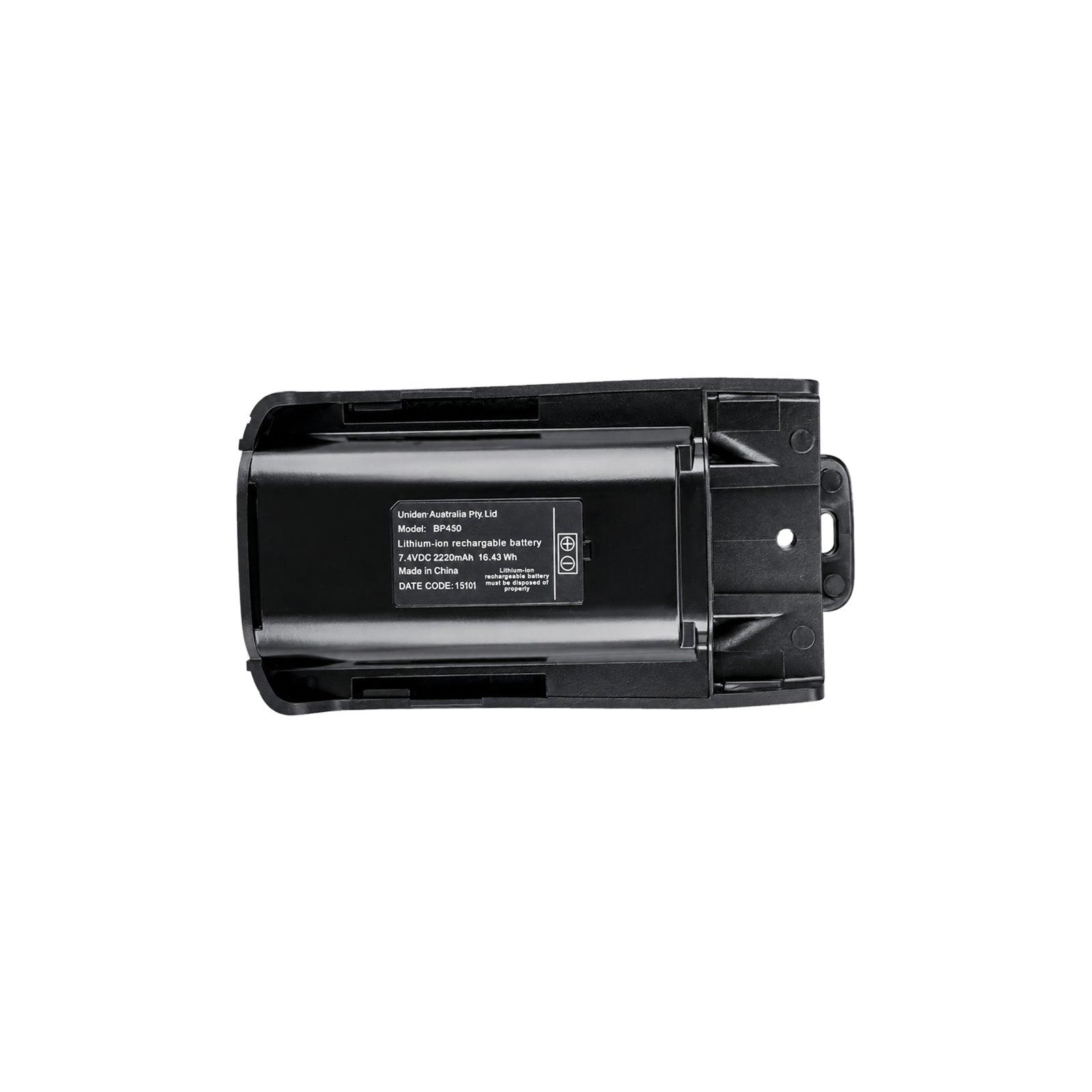 Uniden BP850L Radio Battery - High Capacity 2850mAh Genuine Replacement Lithium-Ion Battery for Uniden UH850 UH850S UH835S Handheld UHF Radios