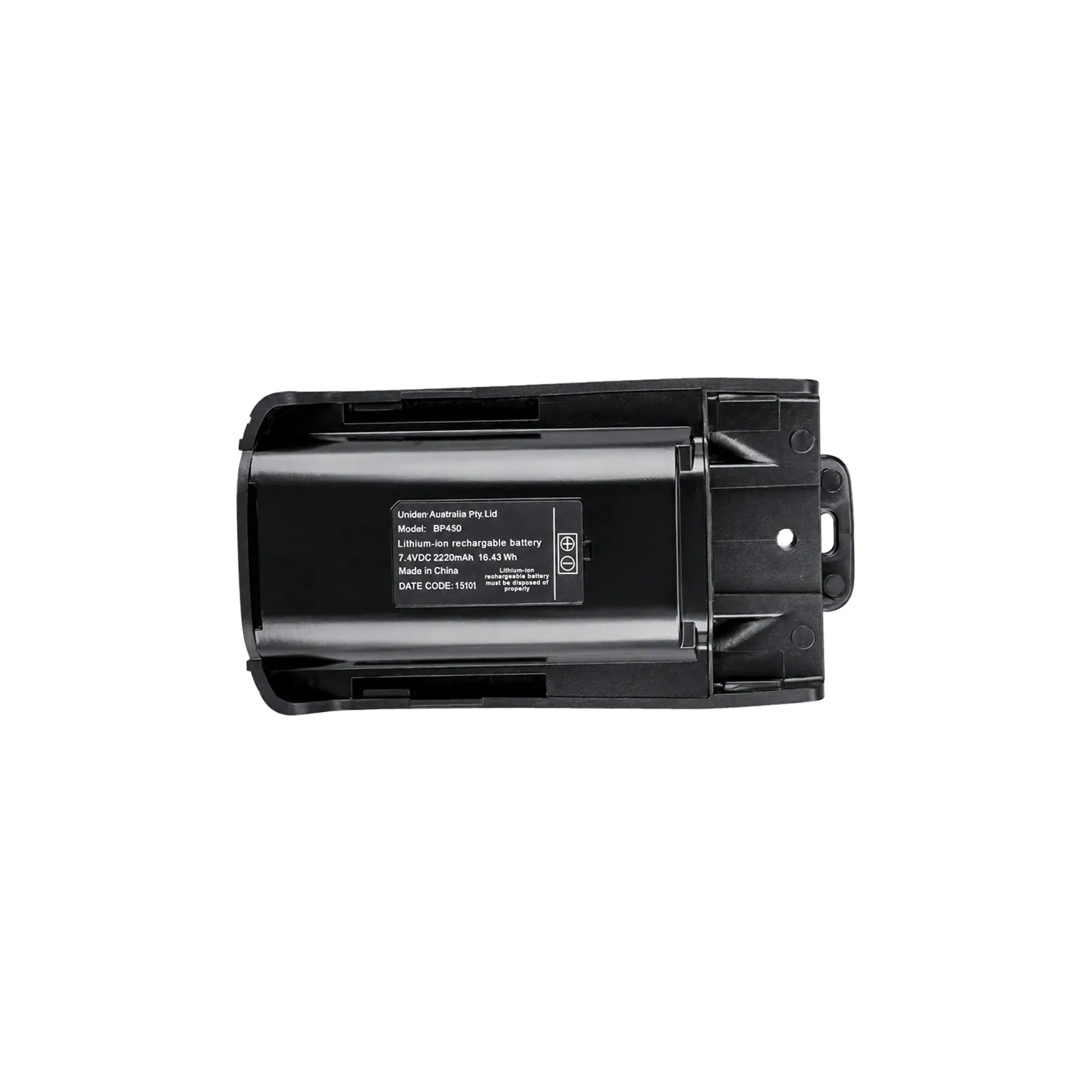 Uniden BP850L Radio Battery - High Capacity 2850mAh Genuine Replacement Lithium-Ion Battery for Uniden UH850 UH850S UH835S Handheld UHF Radios