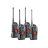Midland PRO5X-4 - Commercial 4 Pack UHF CB/LMR Handheld Radio Bundle