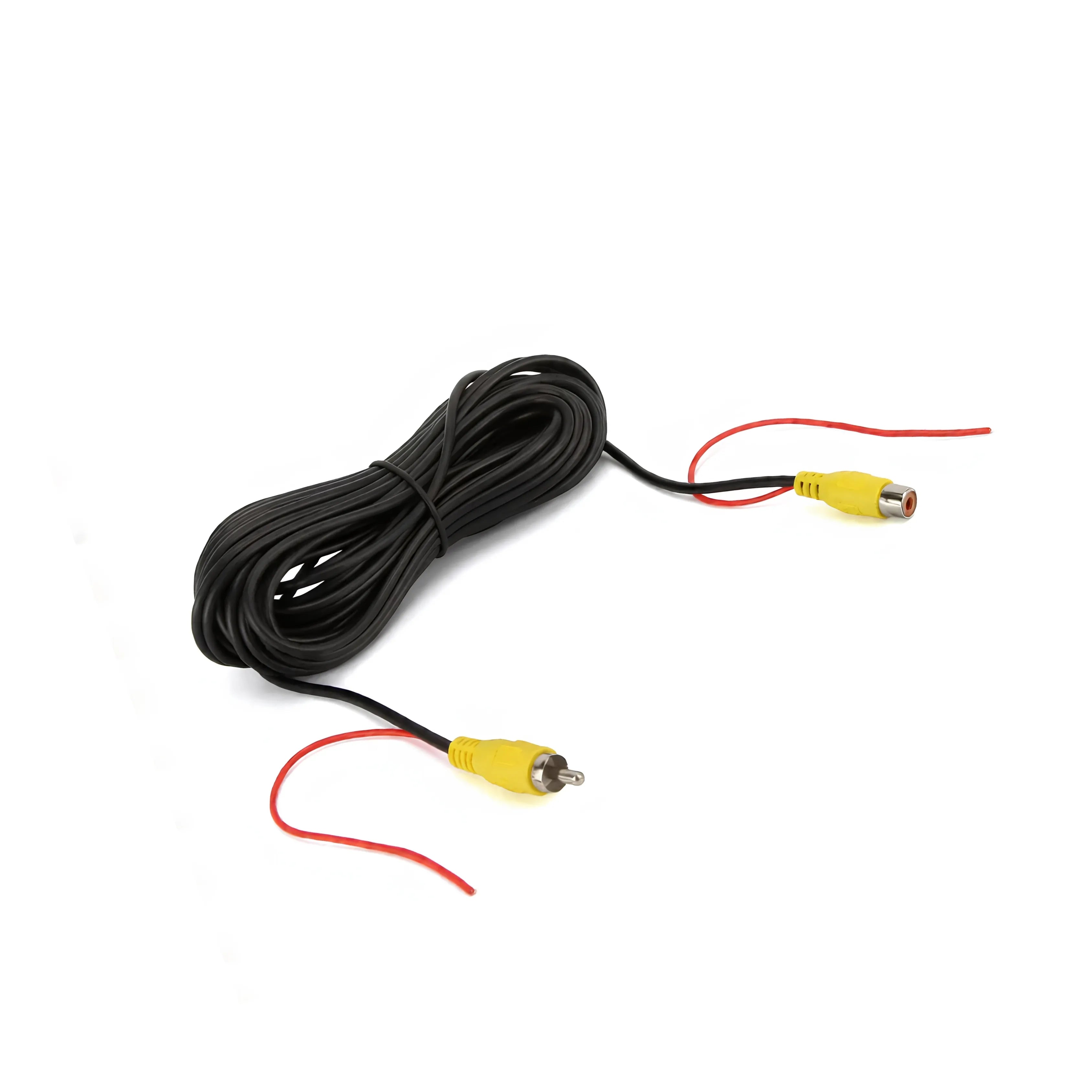 DNA RVS010F 10 Metre Male to Female RCA Video Cable with Power Wire