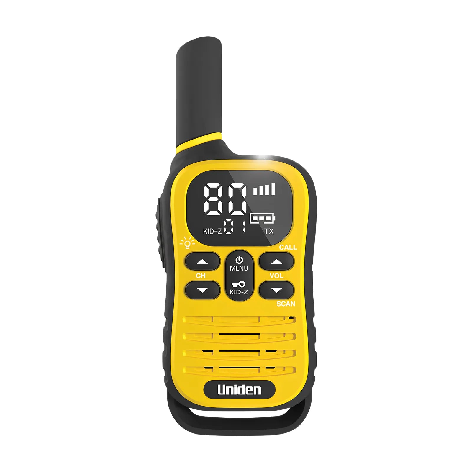UNIDEN UH45-4 MAX - Ultra-Compact UHF Radio Quad Pack with Kid-Zone Plus and USB-C Charging