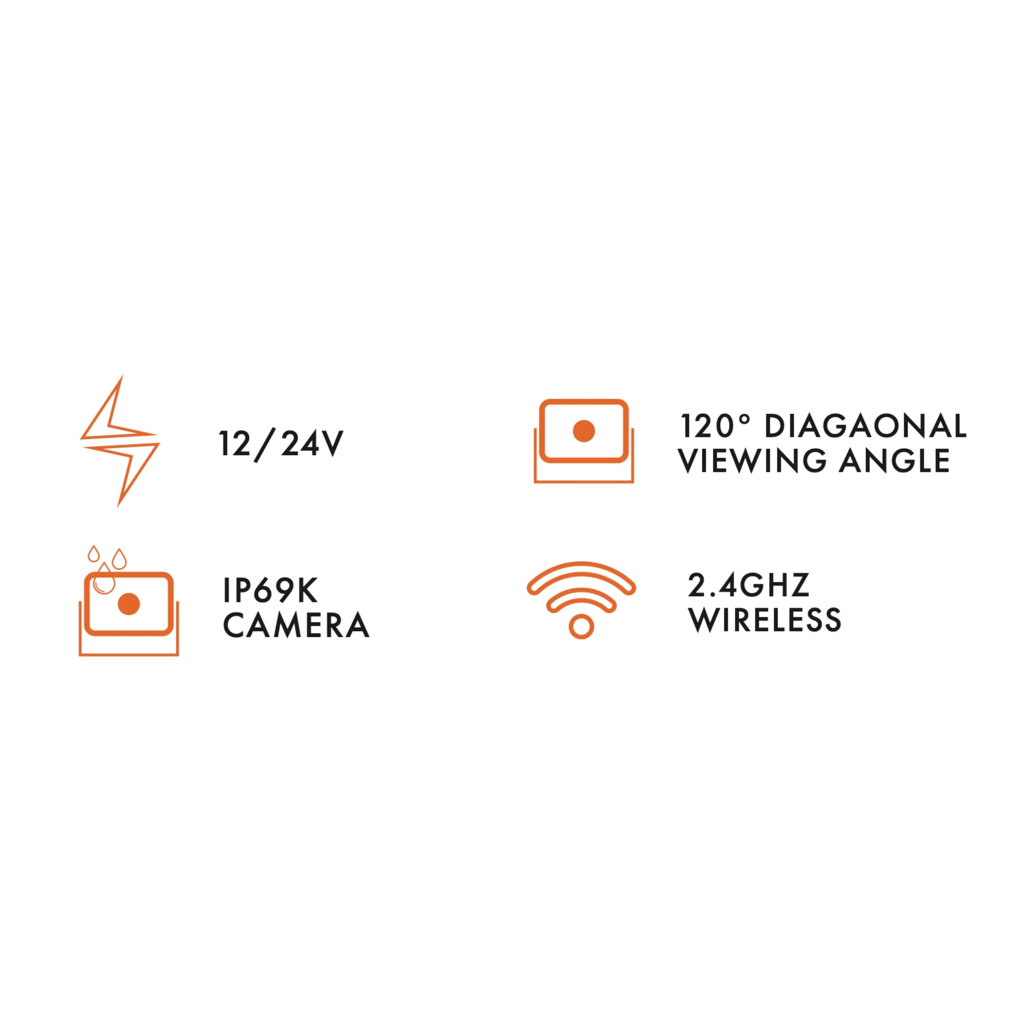 AUTOBACS FHD74W - HD74WK Wireless Camera