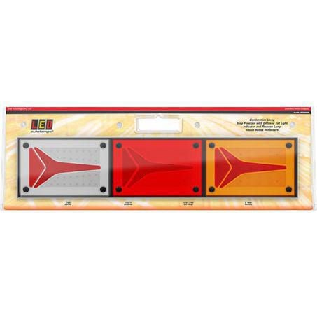 LED Autolamps 595BARWM Stop/Tail/Indic/Rev Lamp/Diffused Tail Function