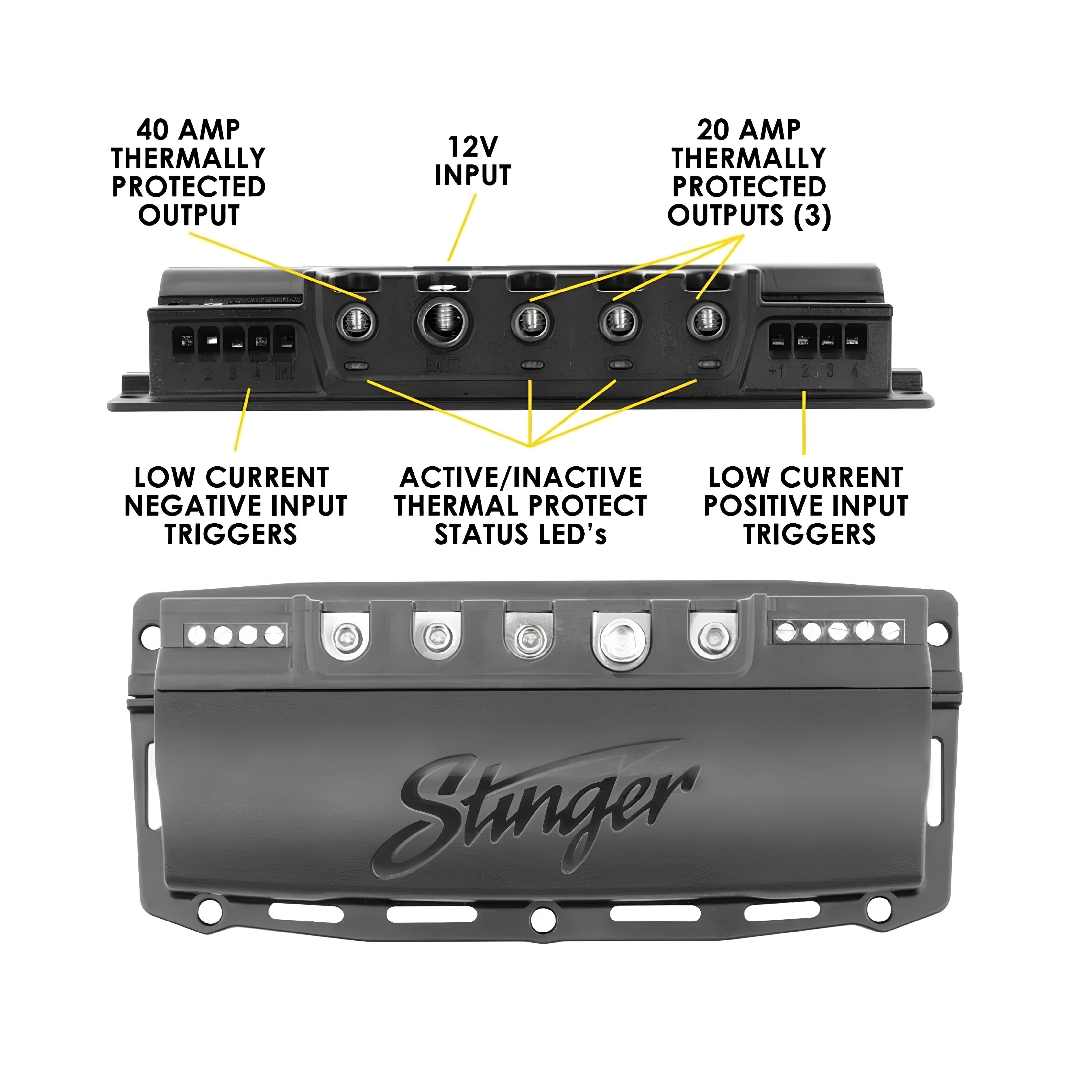 Stinger SPXSH440 SwitchHUB 4 Channel Solid State Relay