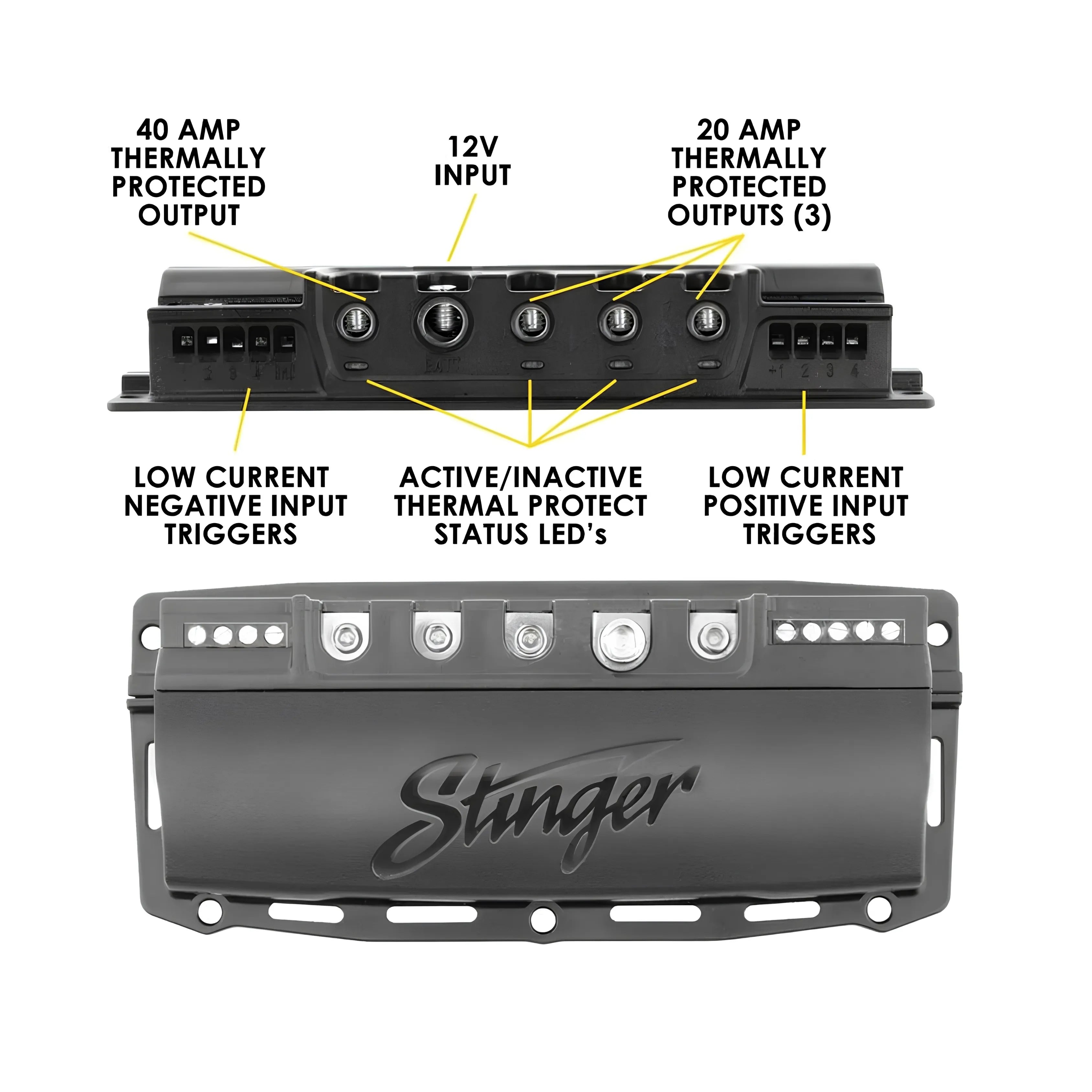 Stinger SPXSH440 SwitchHUB 4 Channel Solid State Relay